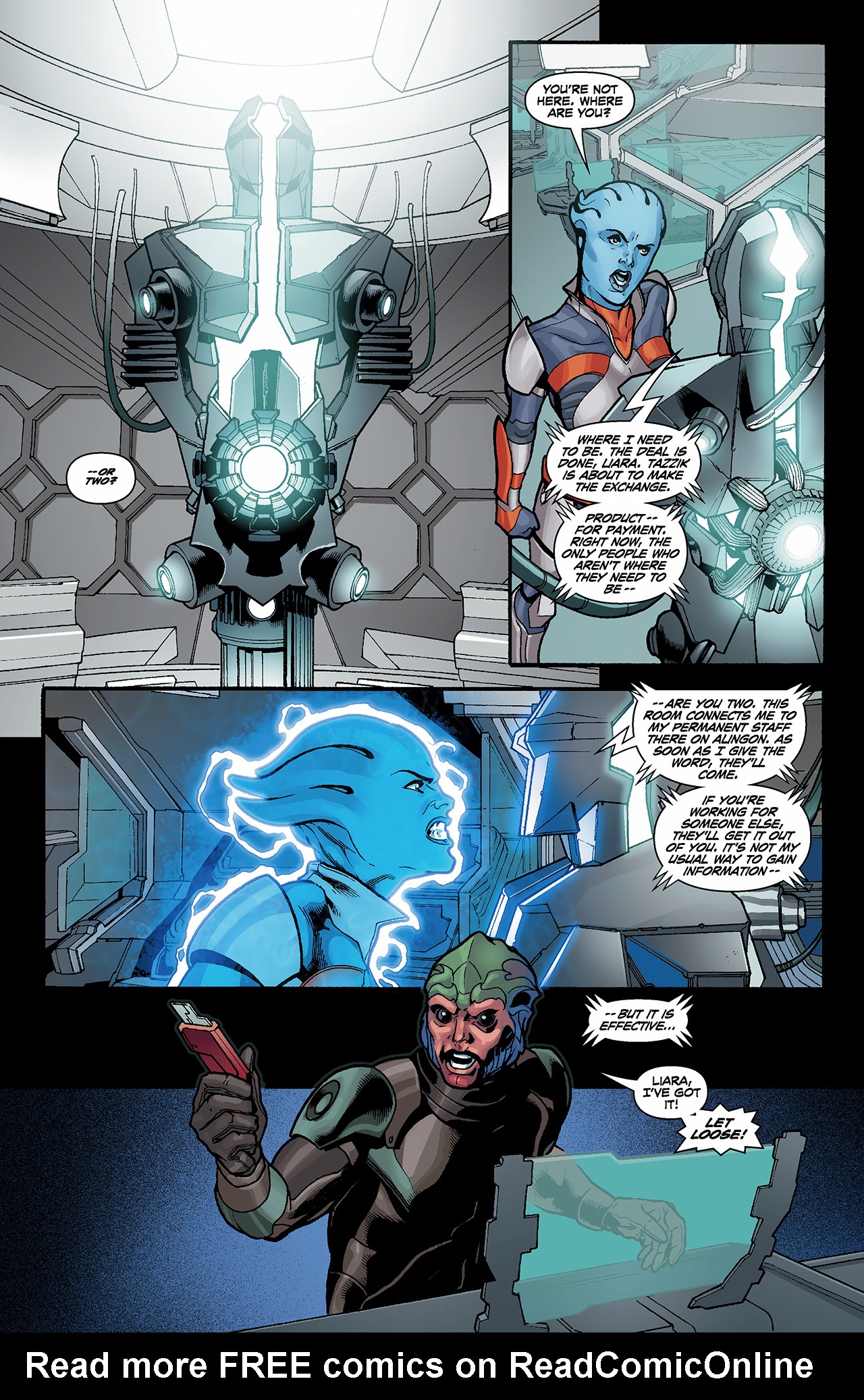 Read online Mass Effect: Redemption comic -  Issue #3 - 21