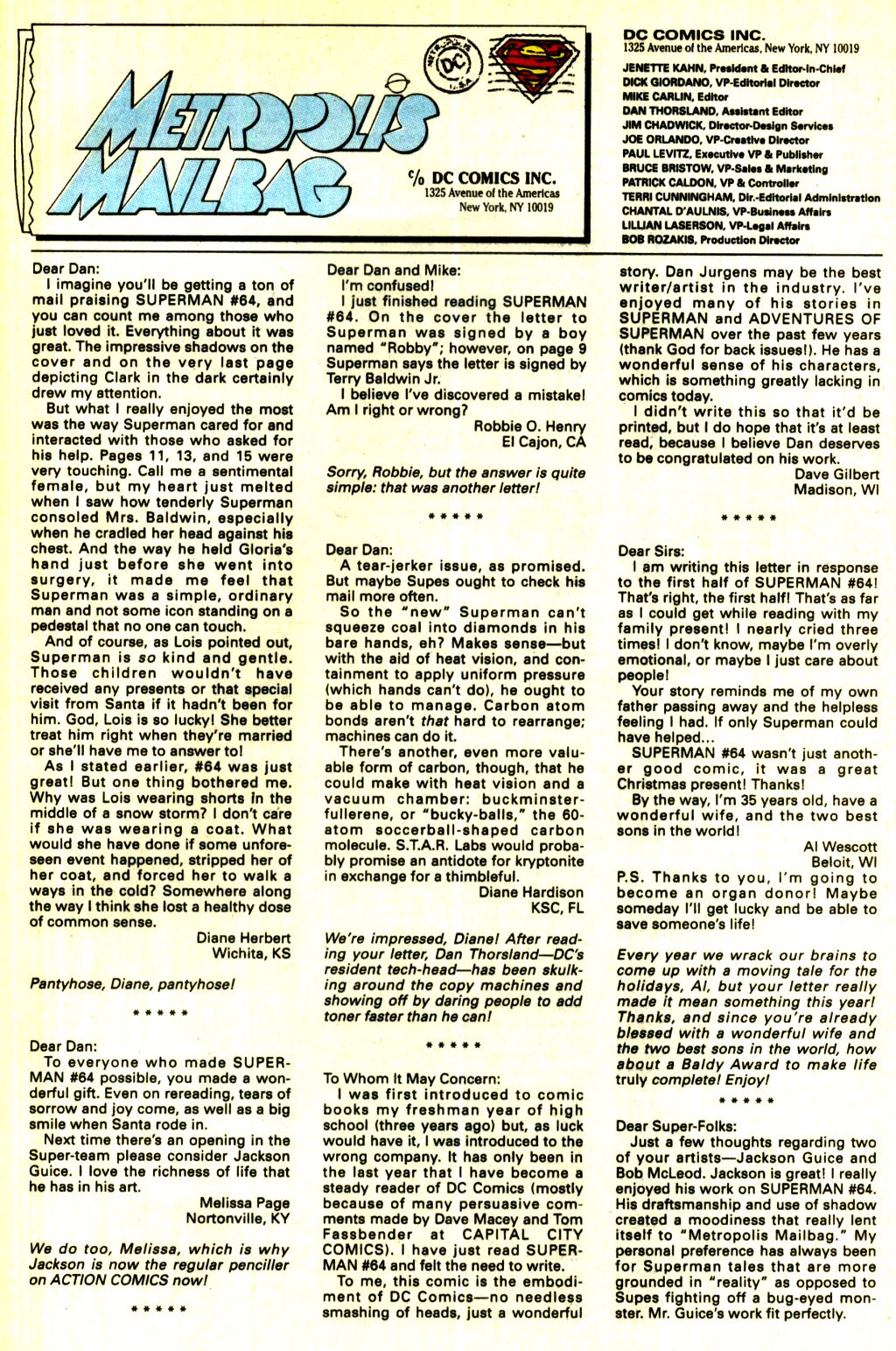Read online Superman (1987) comic -  Issue #68 - 24