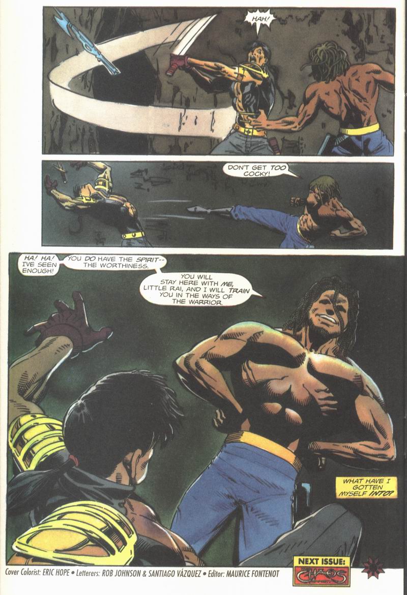 Read online Rai (1992) comic -  Issue #25 - 22