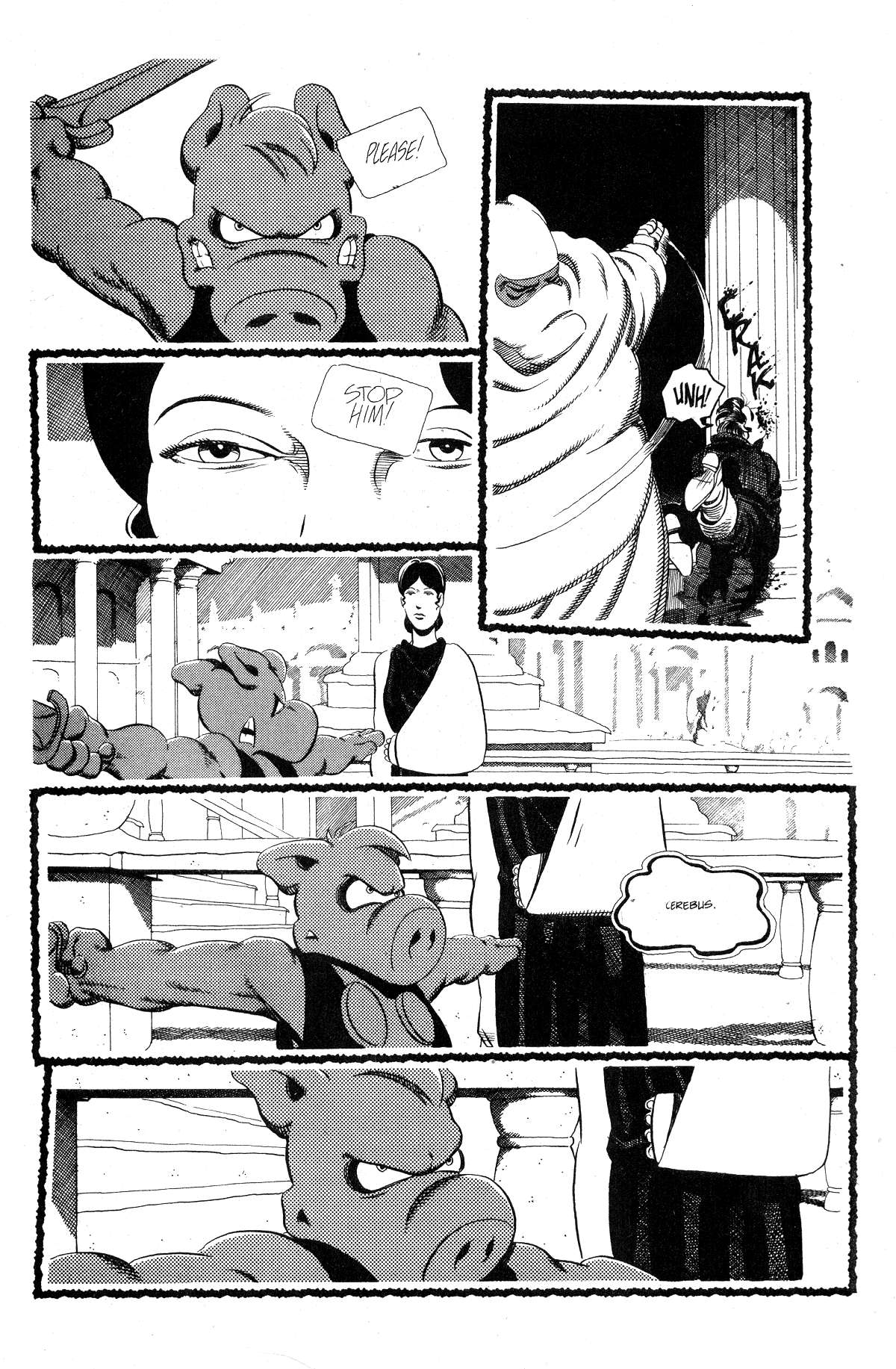 Read online Cerebus comic -  Issue #174 - 17