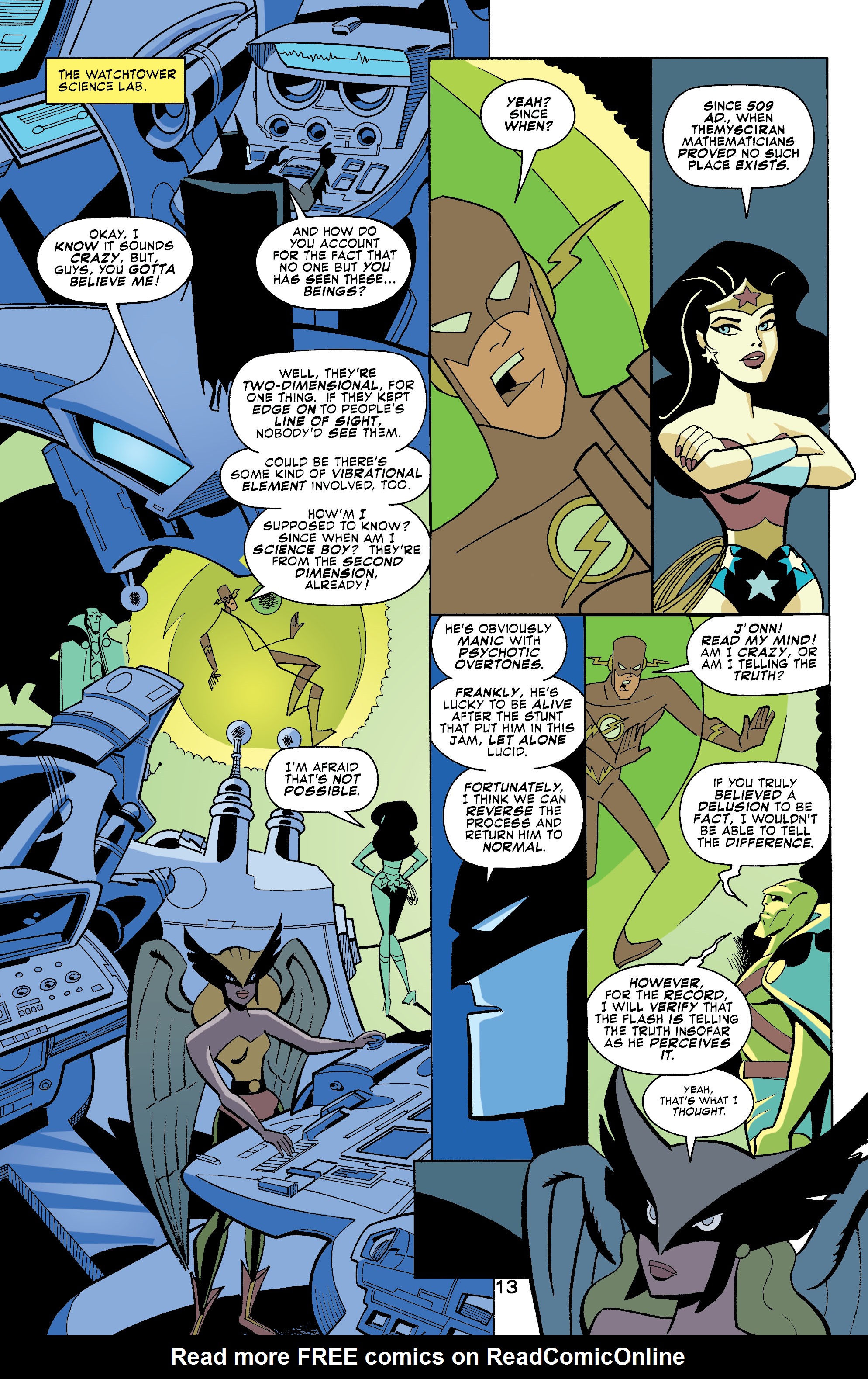 Read online Justice League Adventures comic -  Issue #7 - 14