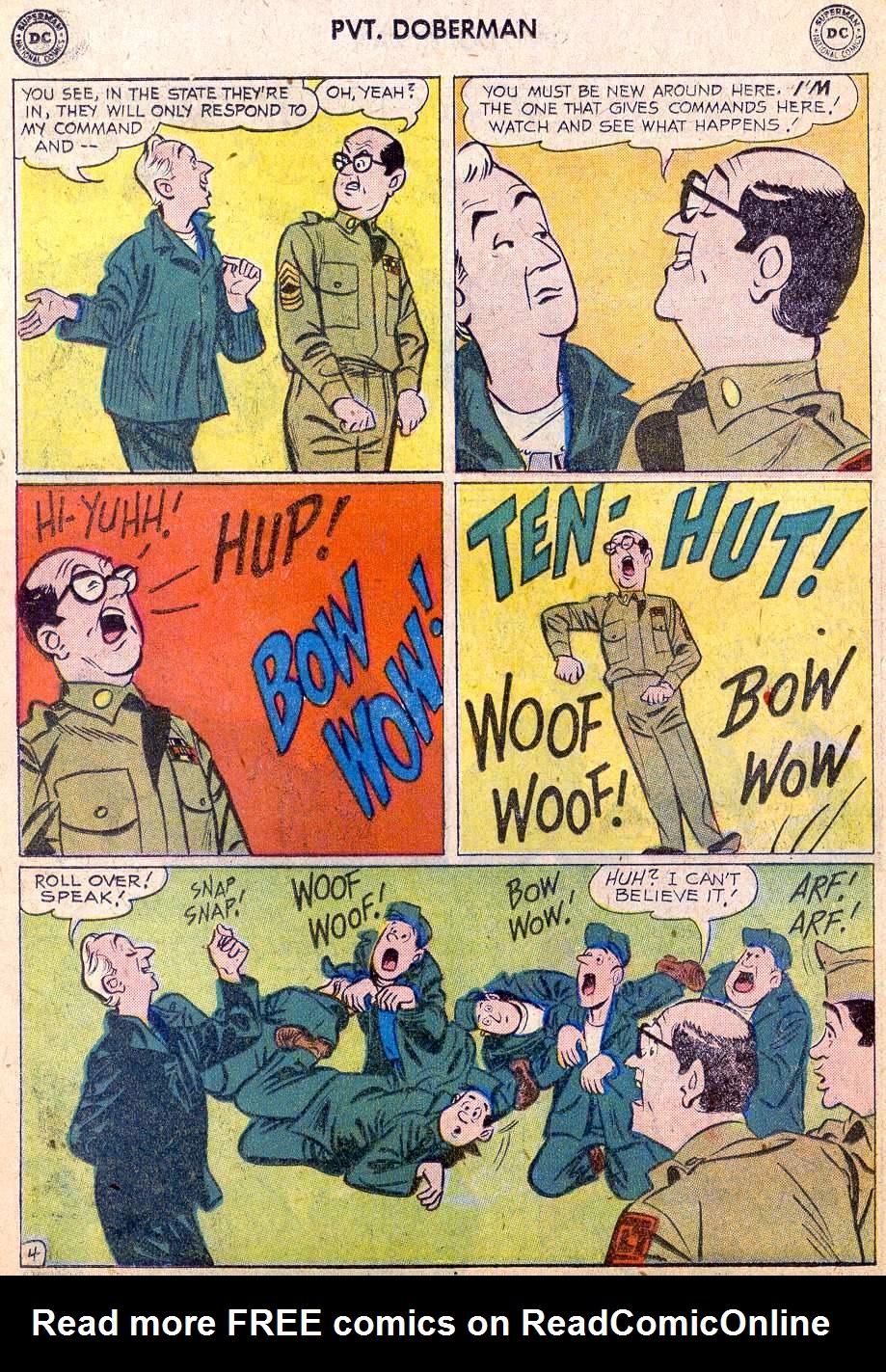 Read online Sgt. Bilko's Pvt. Doberman comic -  Issue #11 - 6