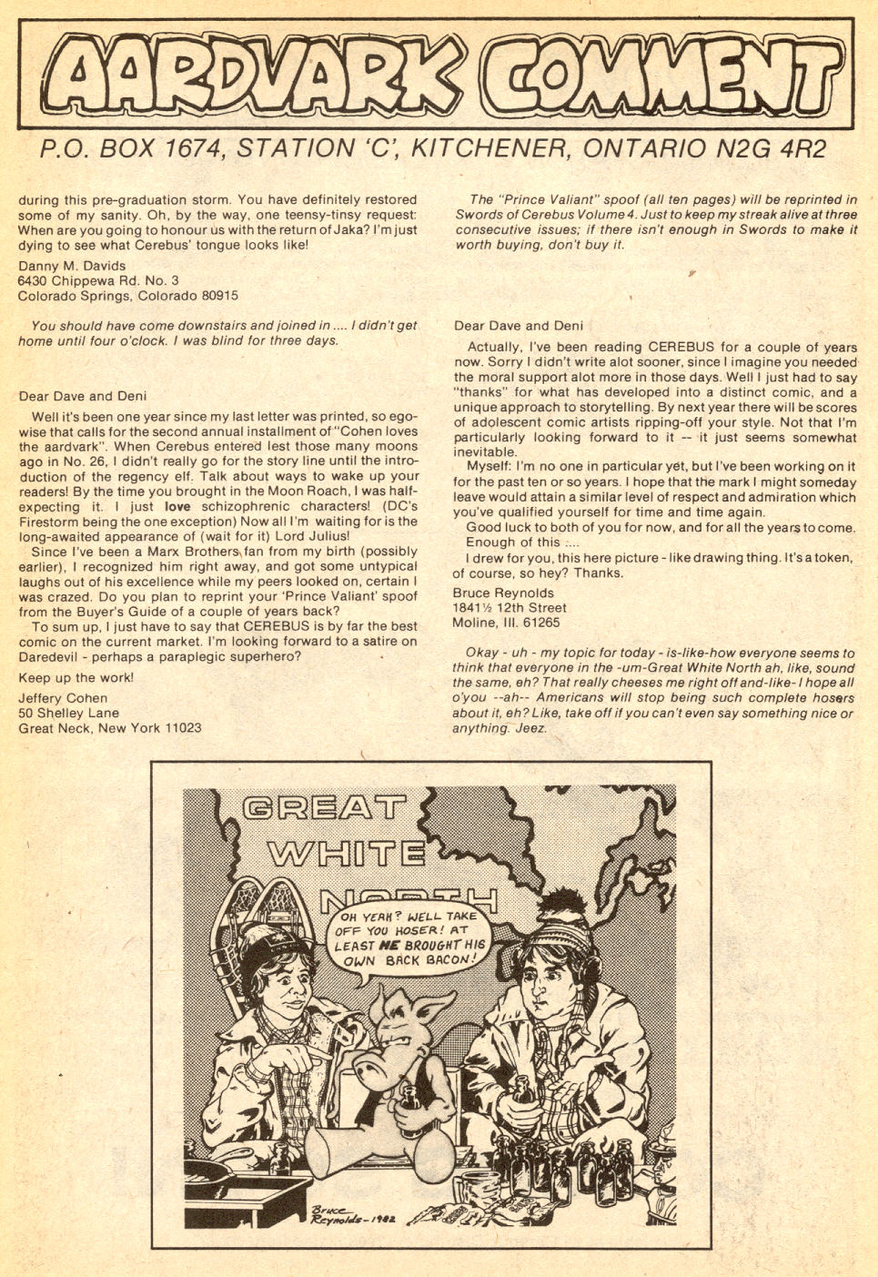 Read online Cerebus comic -  Issue #35 - 36