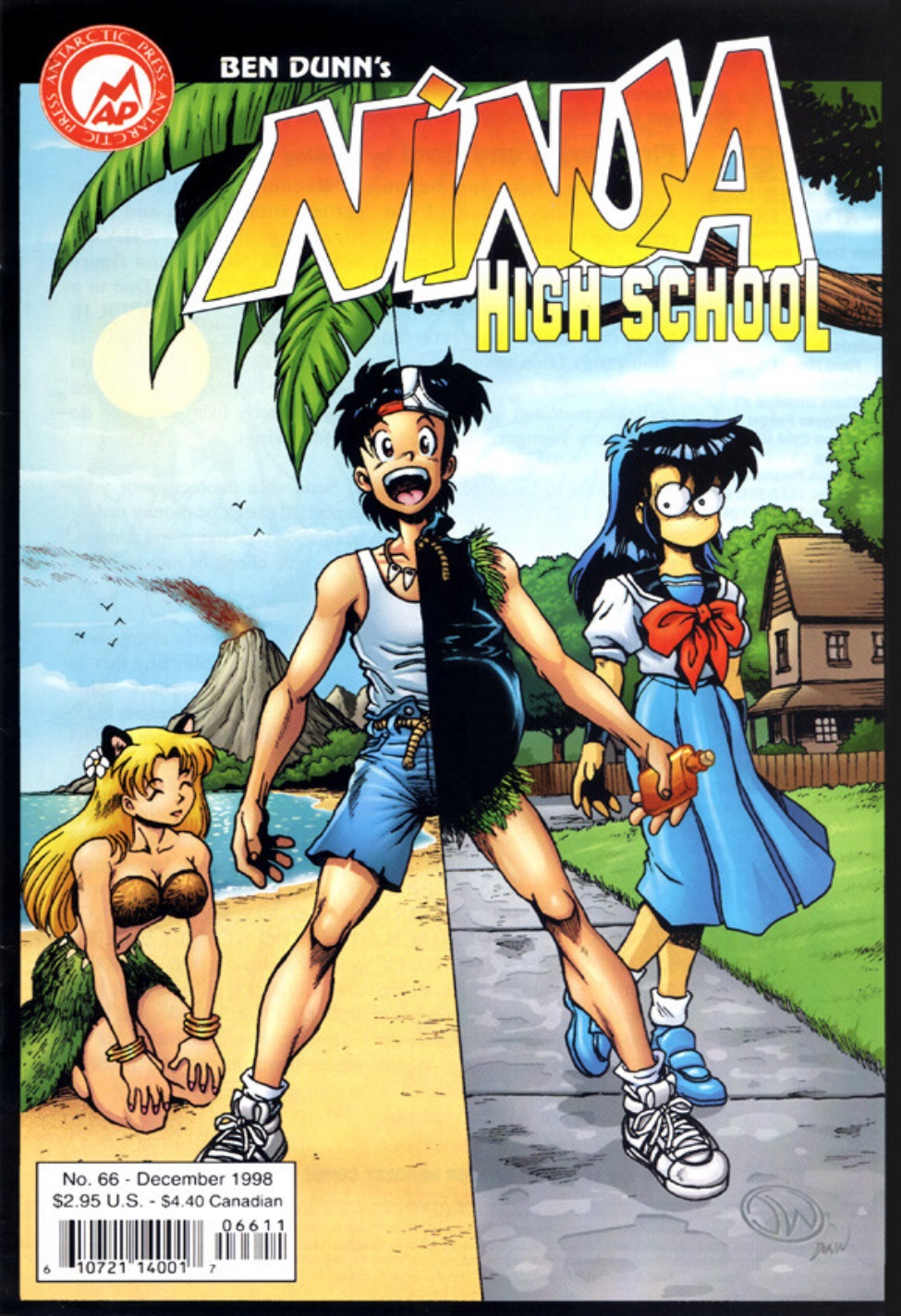 Read online Ninja High School (1986) comic -  Issue #66 - 1