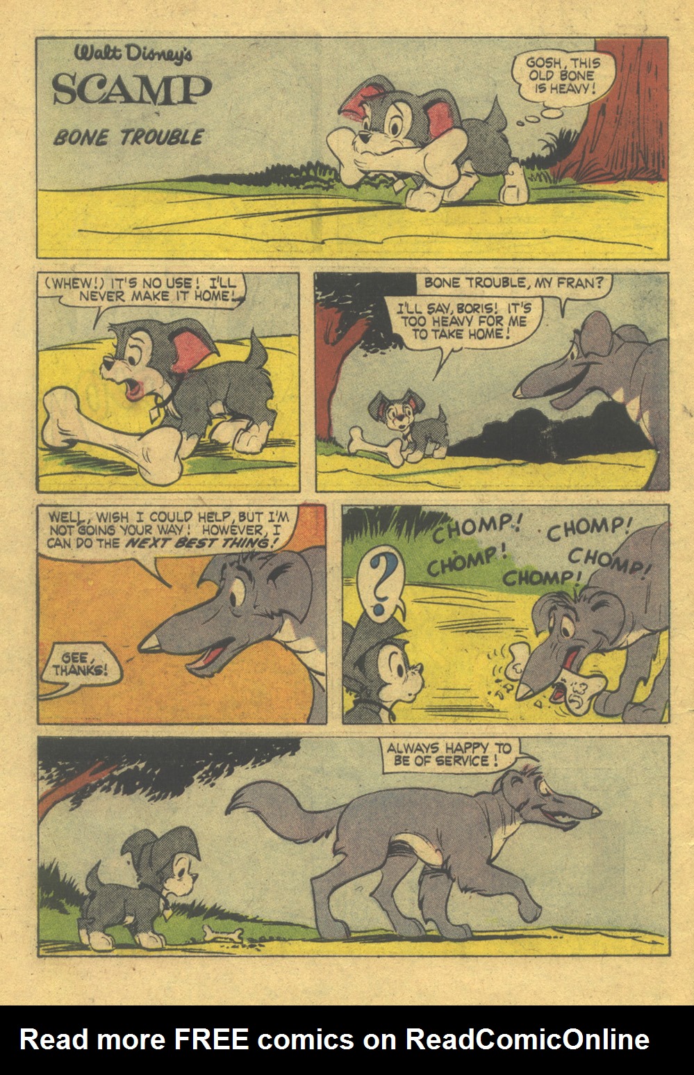 Read online Scamp (1958) comic -  Issue #16 - 34