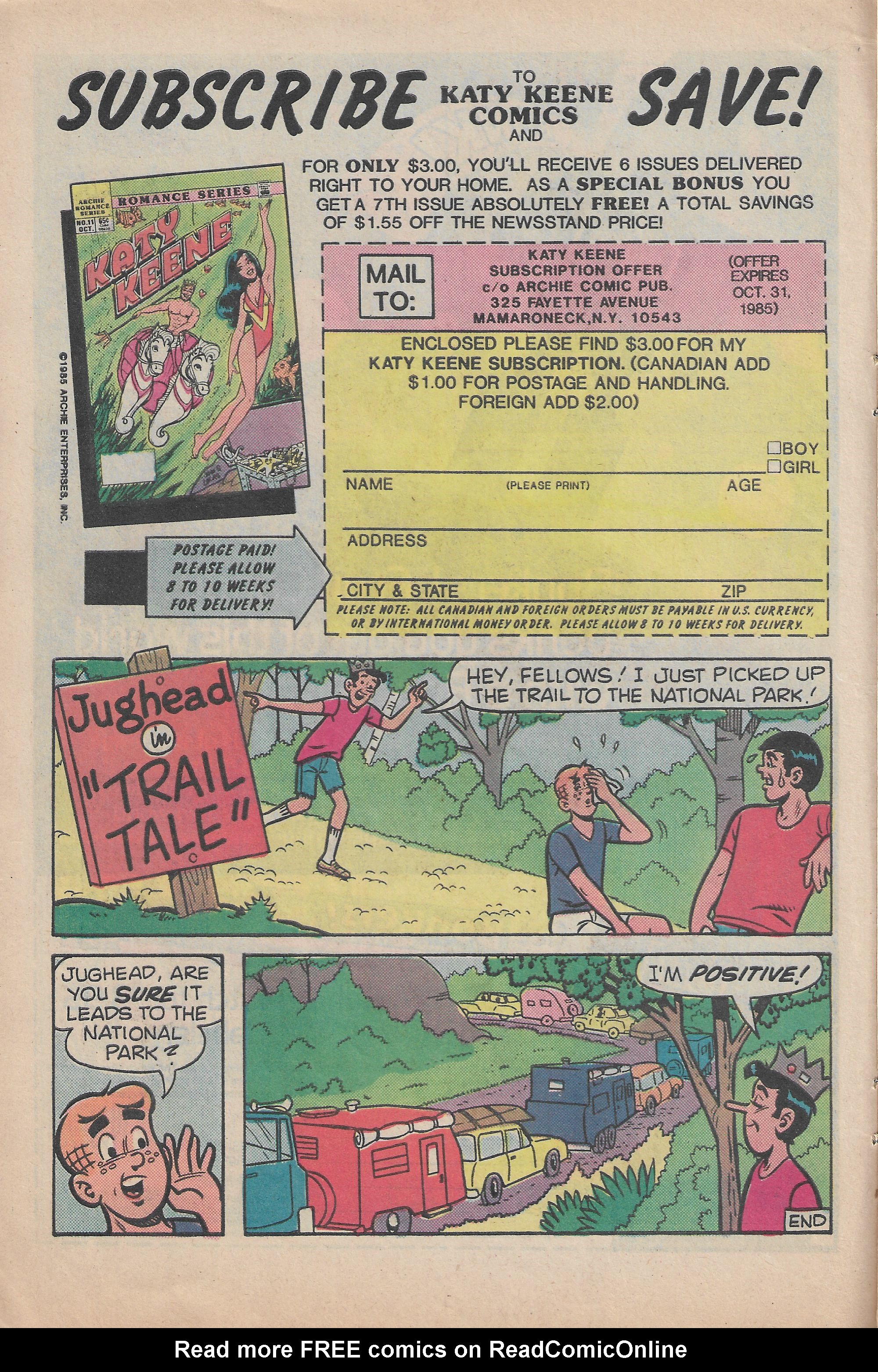 Read online Archie Giant Series Magazine comic -  Issue #554 - 10