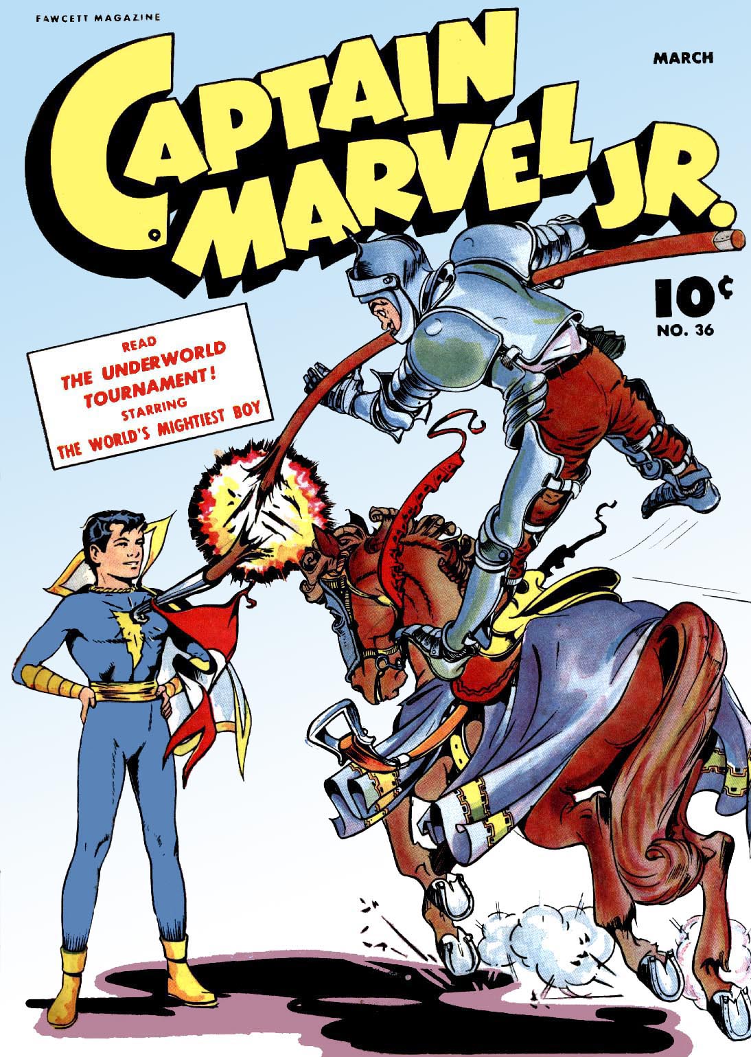 Read online Captain Marvel, Jr. comic -  Issue #36 - 1