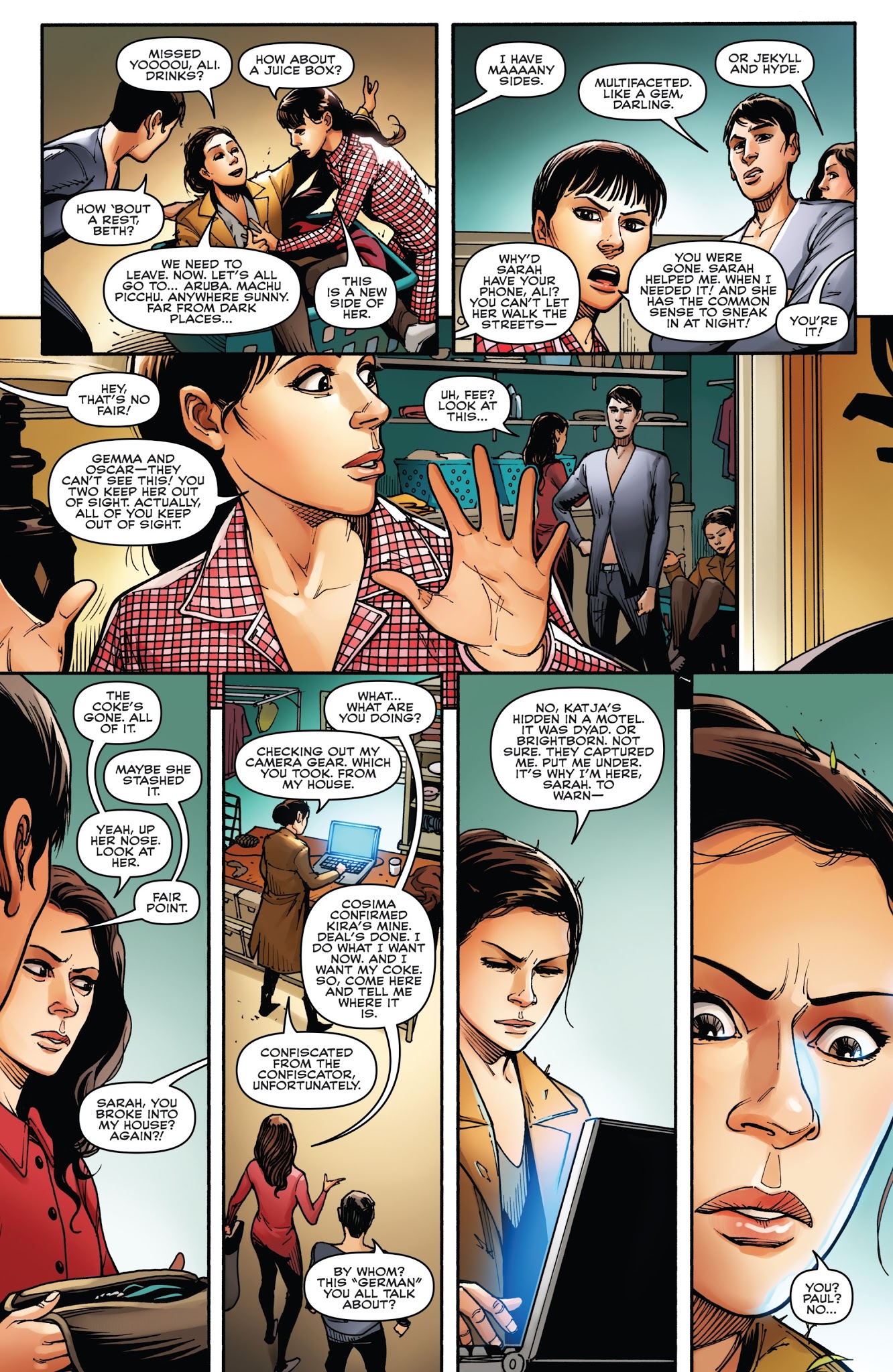 Read online Orphan Black: Deviations comic -  Issue #5 - 7