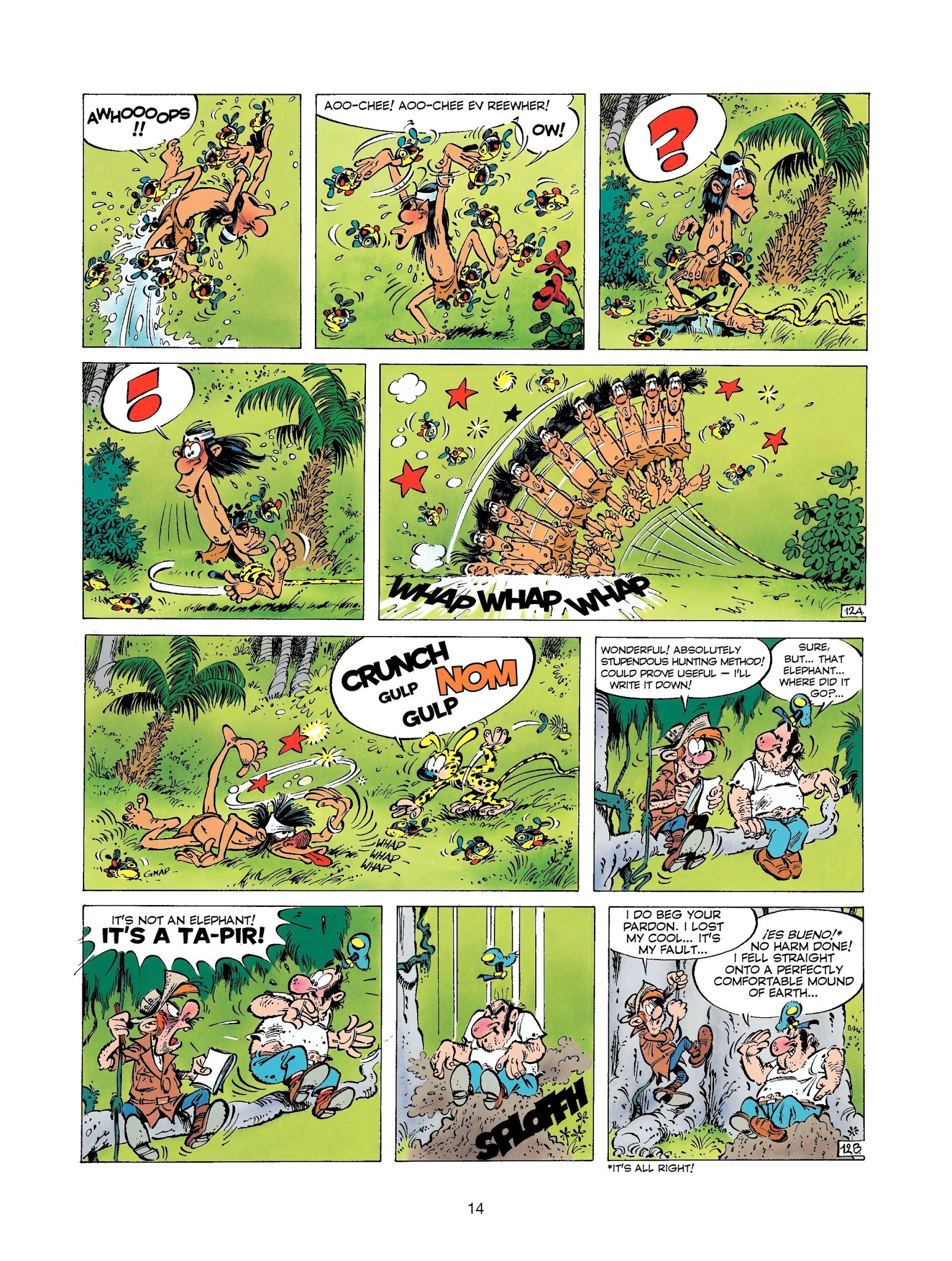 Read online Marsupilami comic -  Issue #1 - 16
