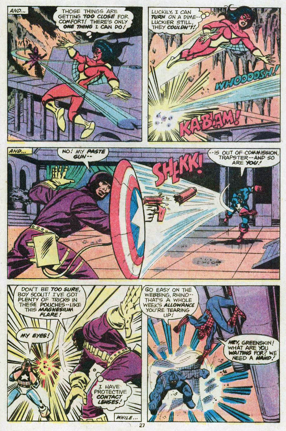 Read online Spider-Man, The Incredible Hulk, Captain America, and Spider-Woman comic -  Issue # Full - 29