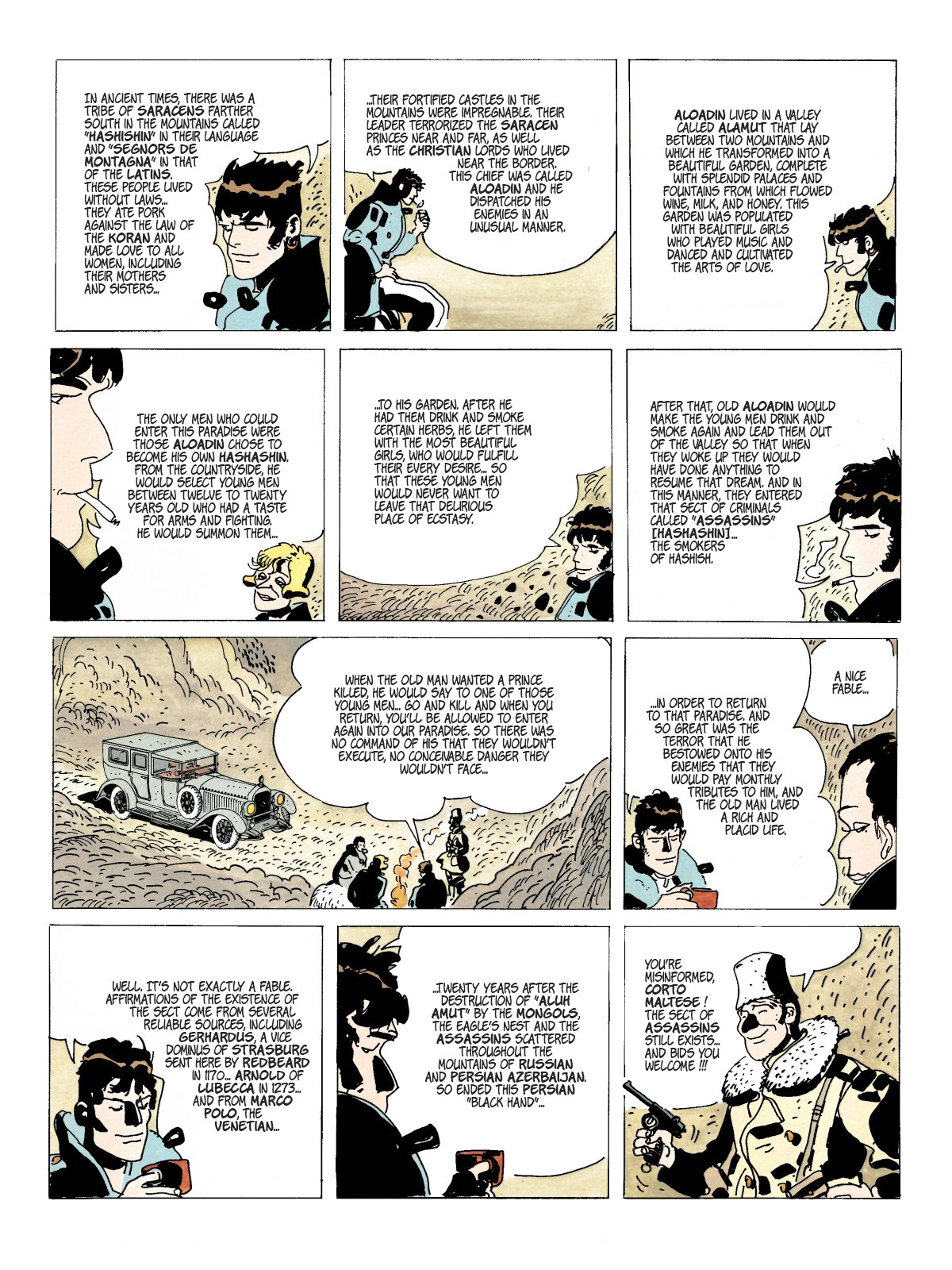 Read online Corto Maltese comic -  Issue # TPB 11 - 81