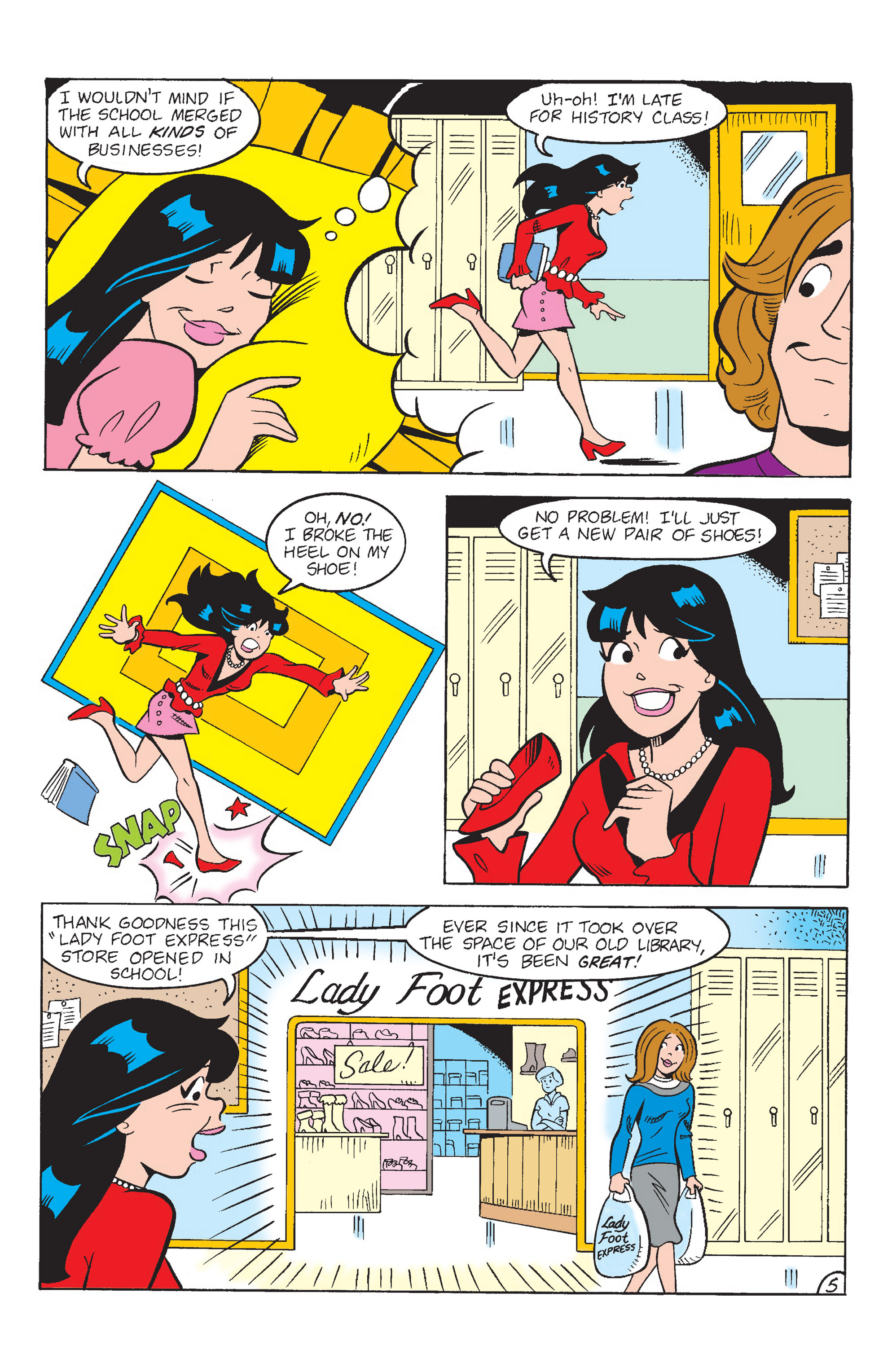 Read online Betty and Veronica: Mall Princesses comic -  Issue # TPB - 97