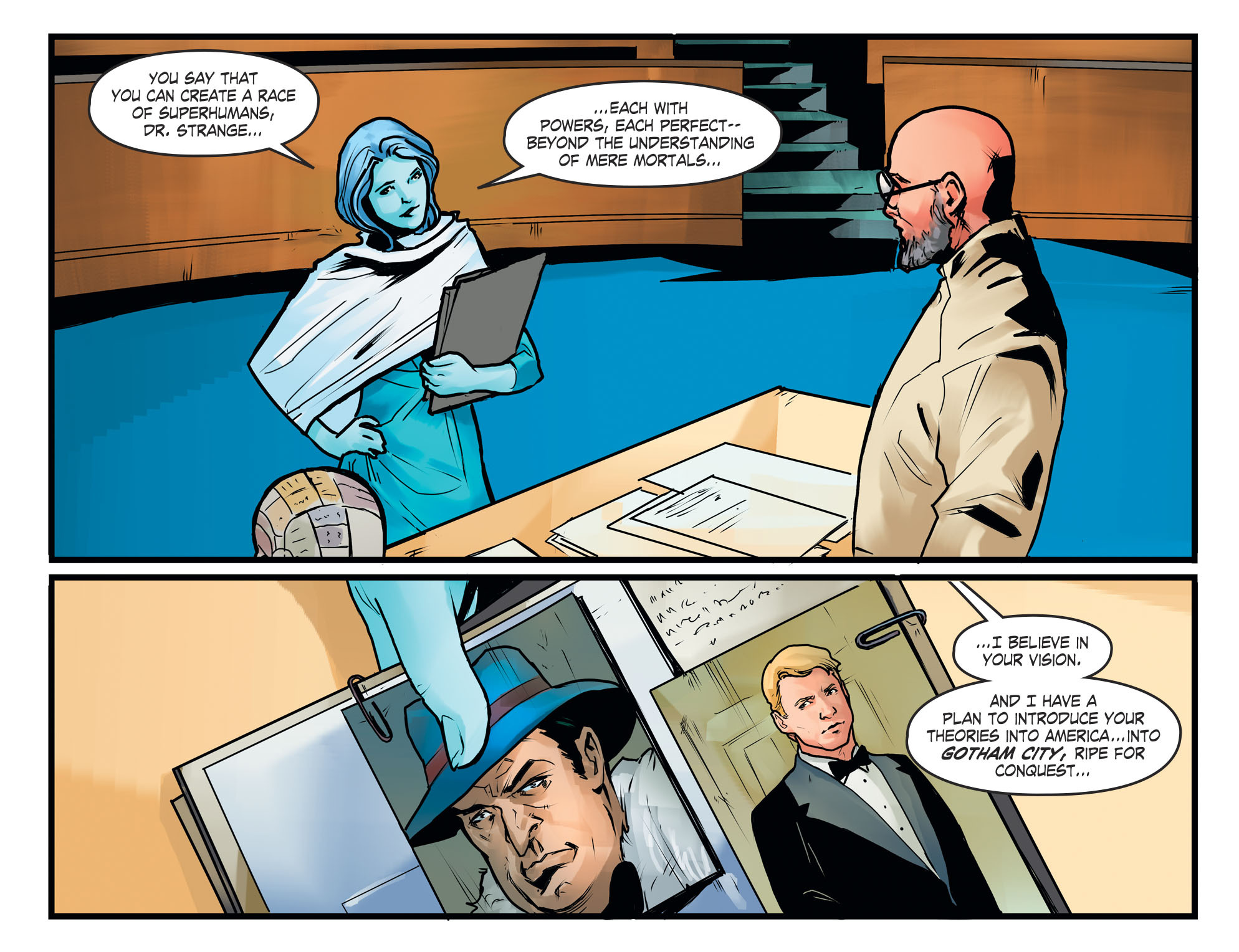 Read online DC Comics: Bombshells comic -  Issue #92 - 20