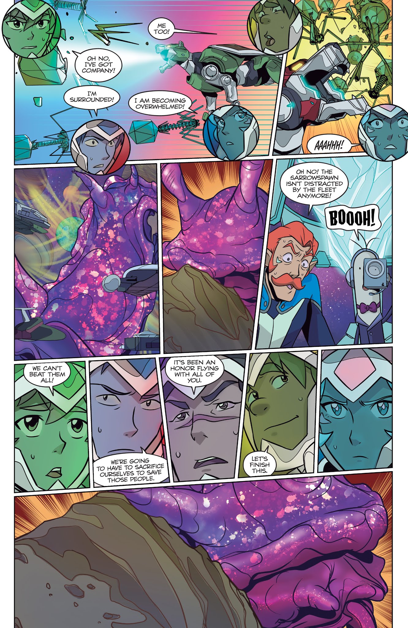 Read online Voltron Legendary Defender (2018) comic -  Issue #5 - 18