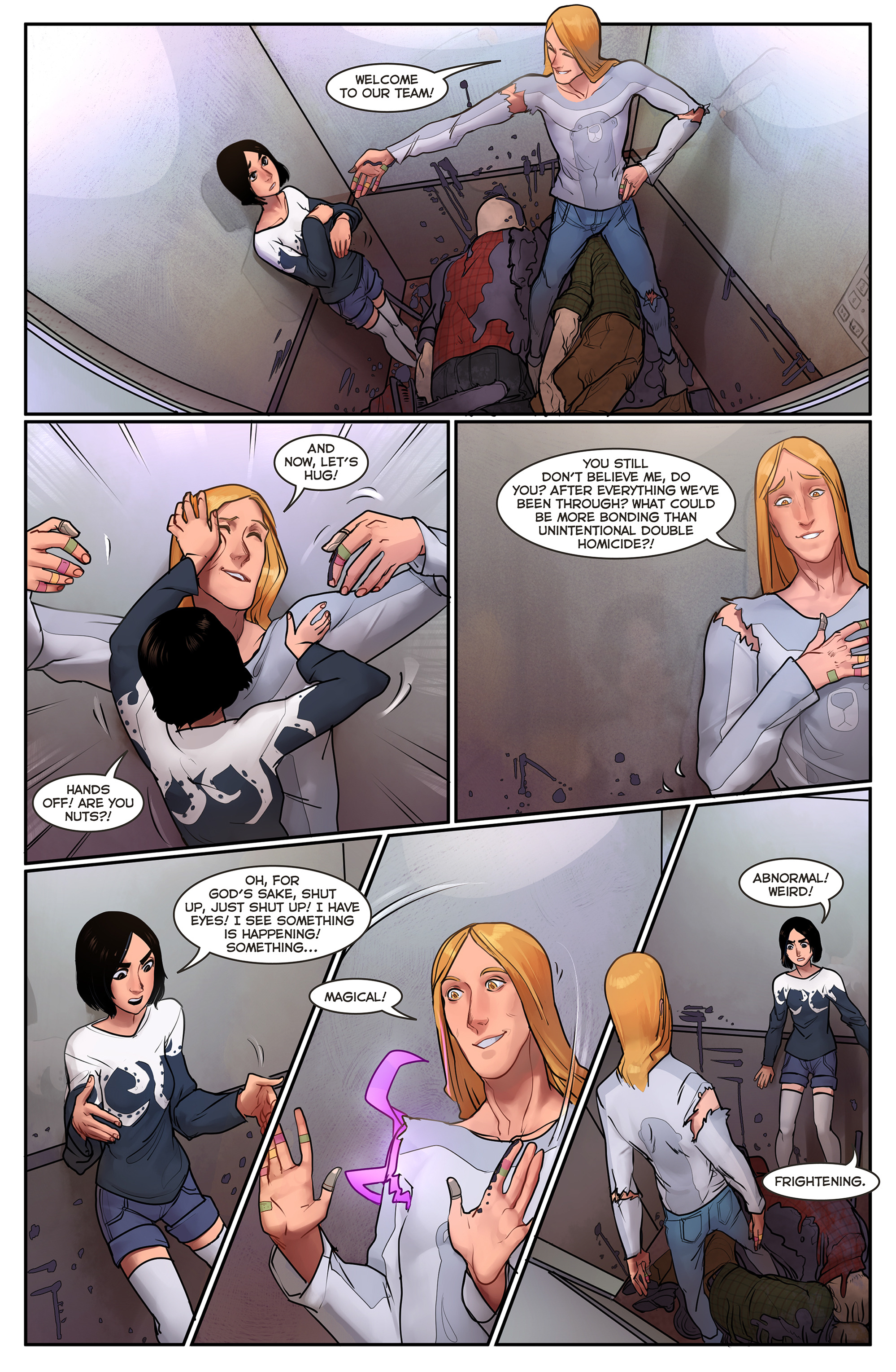 Read online Exlibrium comic -  Issue #4 - 14