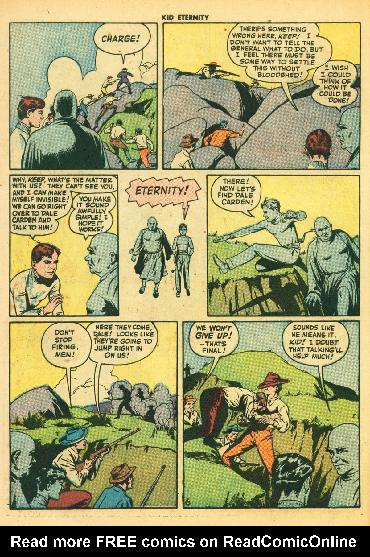 Read online Kid Eternity (1946) comic -  Issue #2 - 8