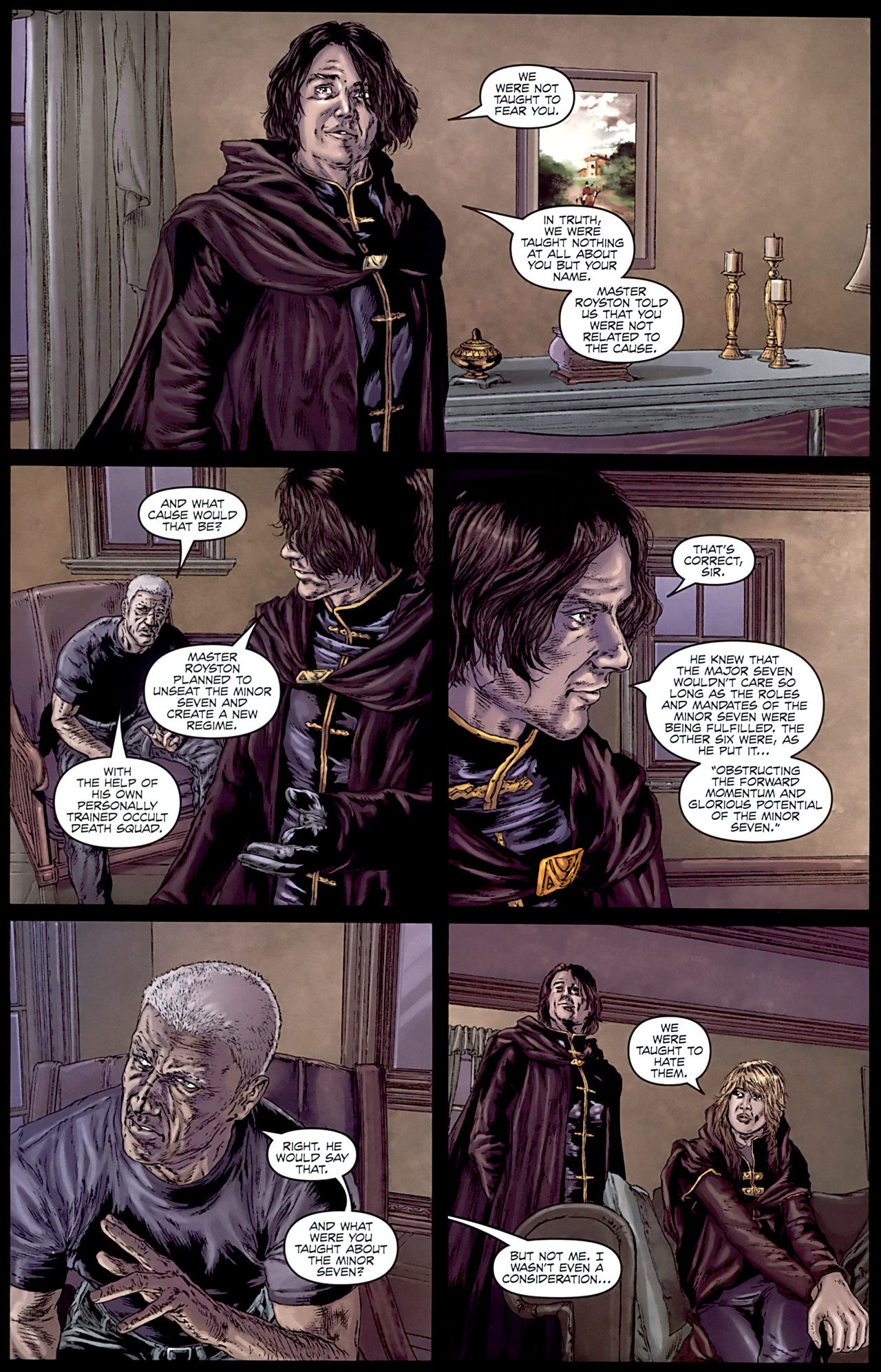 Read online Gravel comic -  Issue #6 - 17