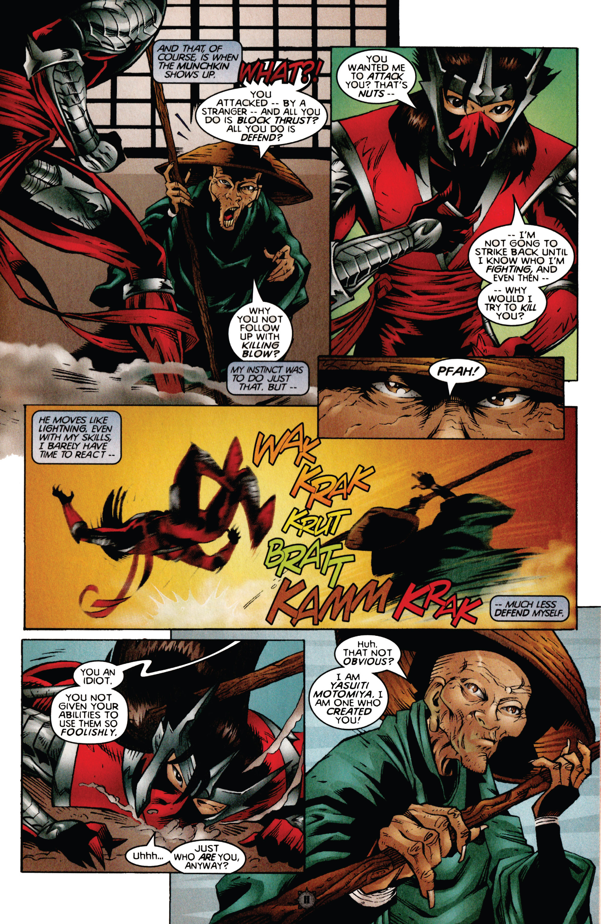 Read online Ninjak (1997) comic -  Issue #4 - 10