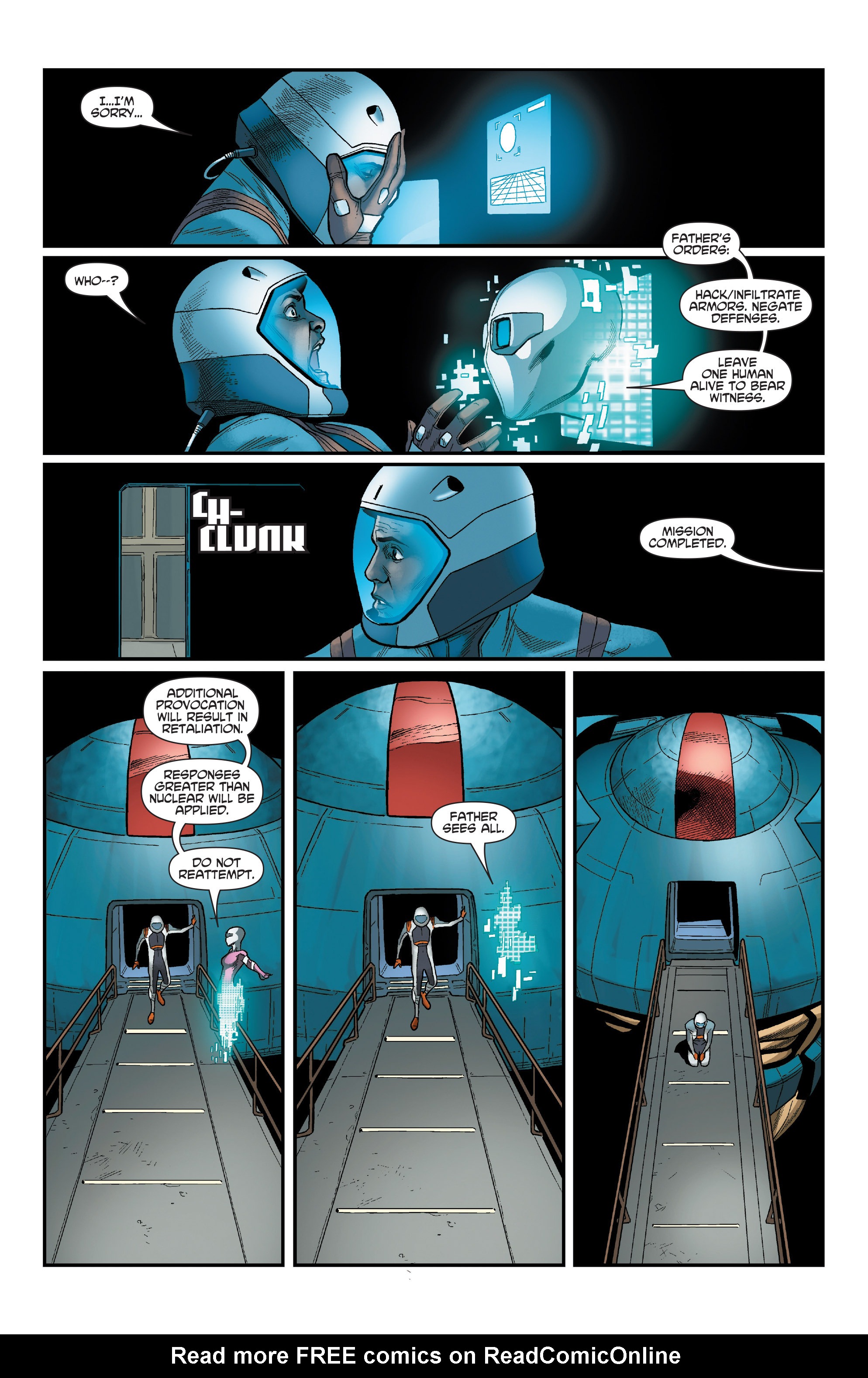 Read online 4001 A.D.: X-O Manowar comic -  Issue #1 - 20