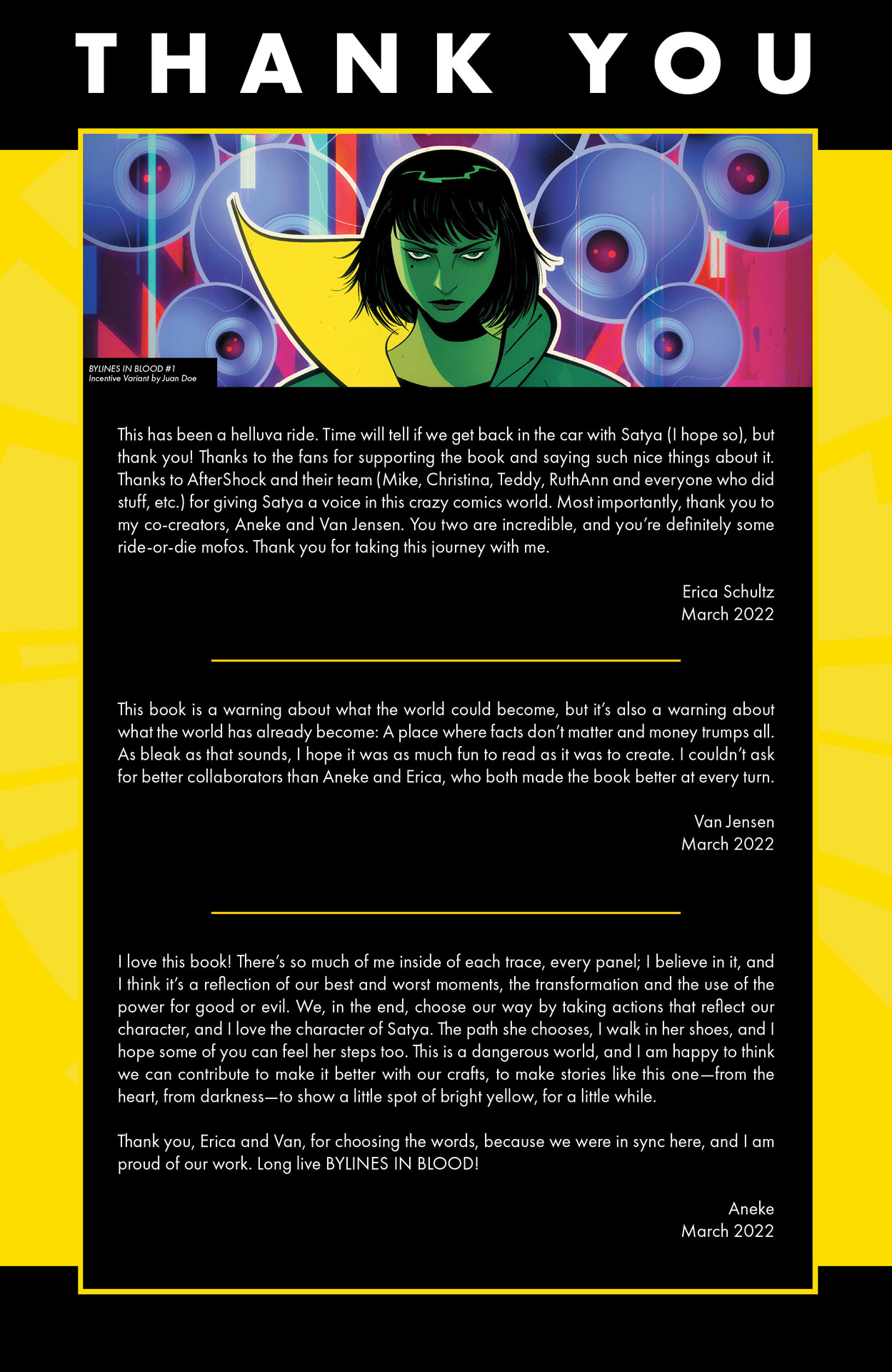 Read online Bylines in Blood comic -  Issue #4 - 28