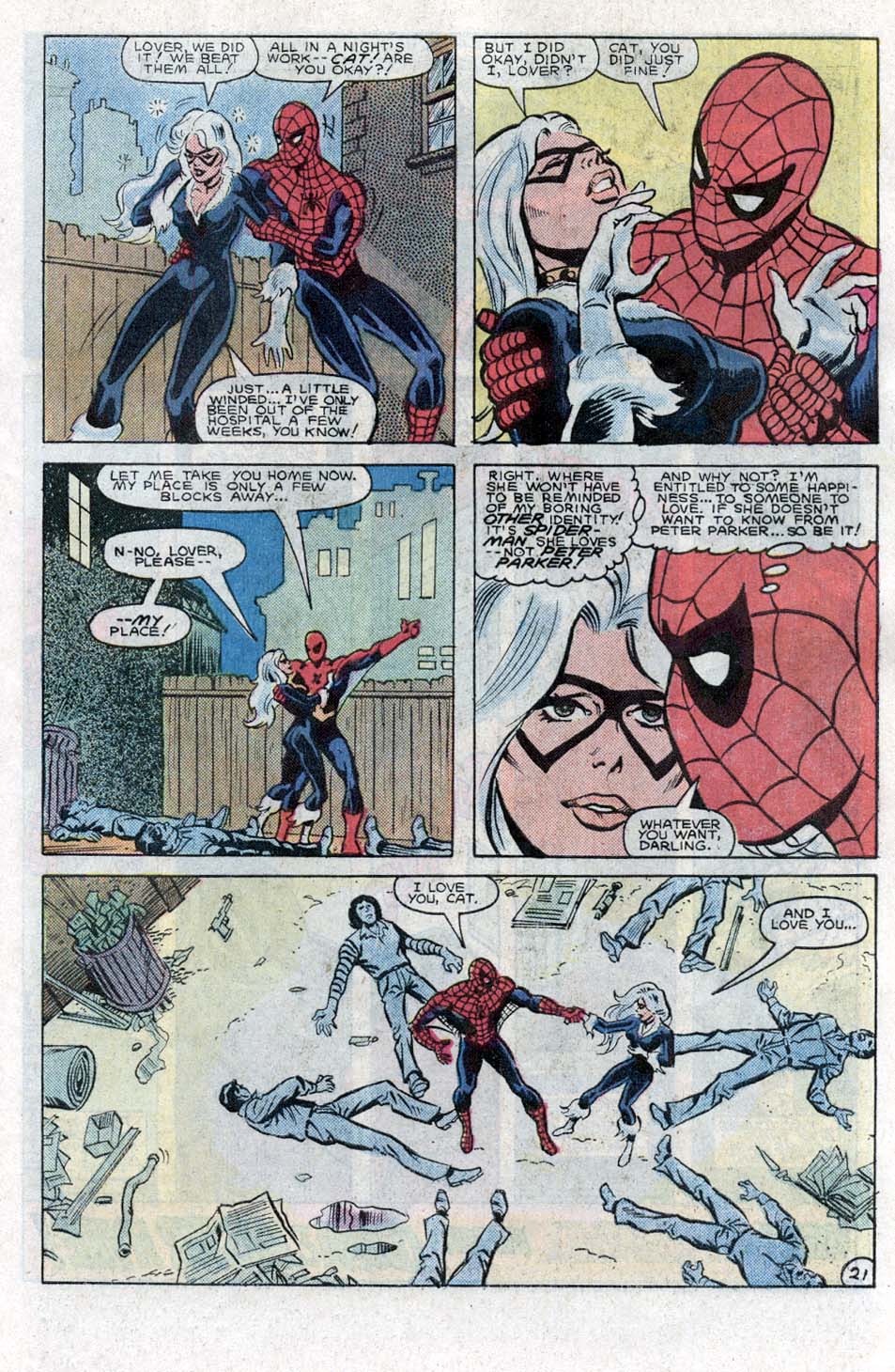 Read online The Spectacular Spider-Man (1976) comic -  Issue #87 - 22