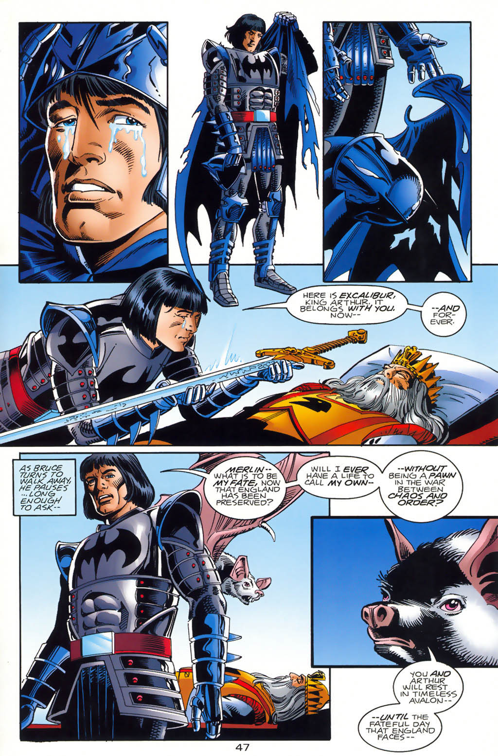 Read online Batman: Dark Knight of the Round Table comic -  Issue #2 - 51