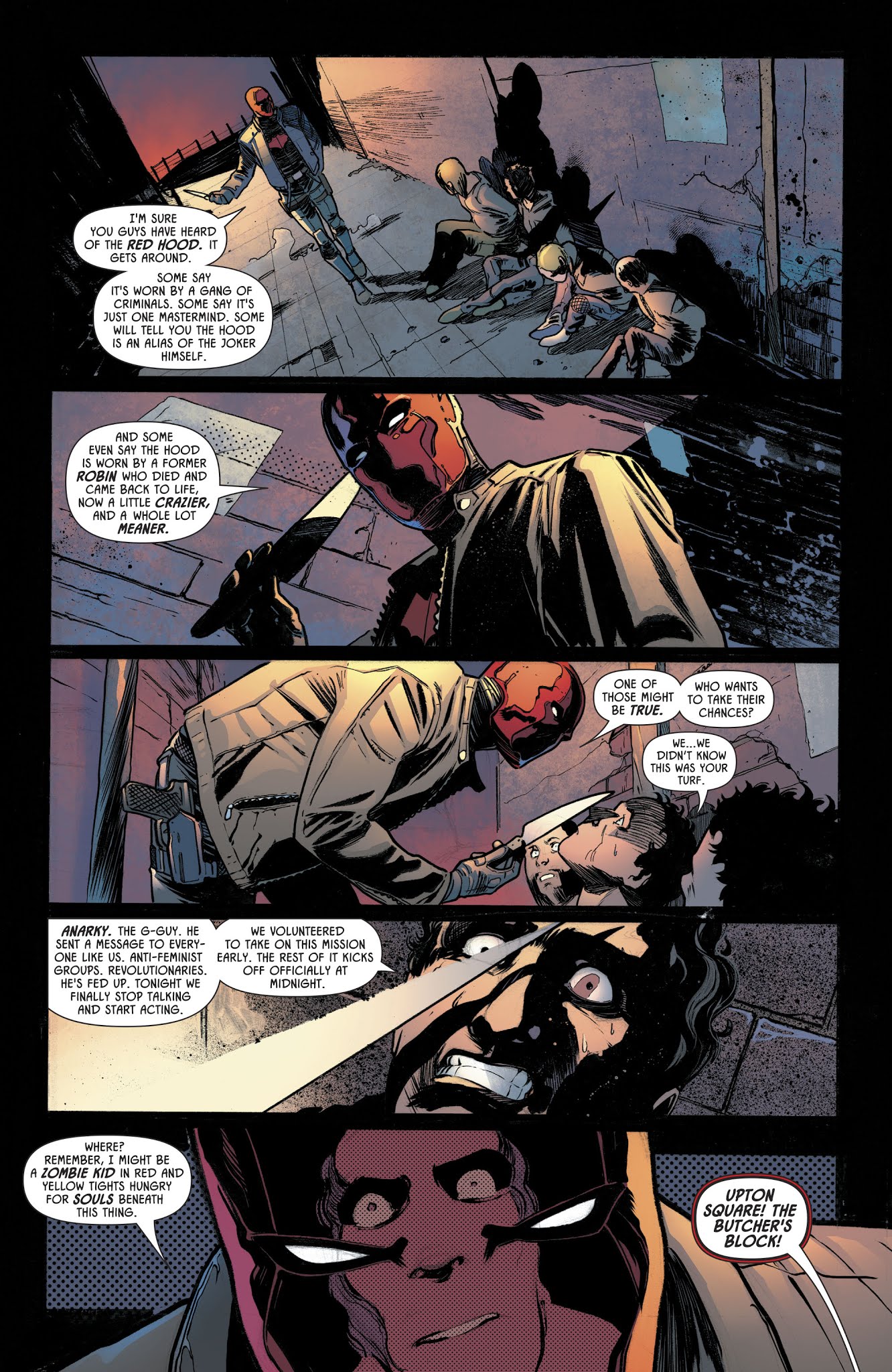 Read online Batman: Prelude to the Wedding: Red Hood vs. Anarky comic -  Issue # Full - 8