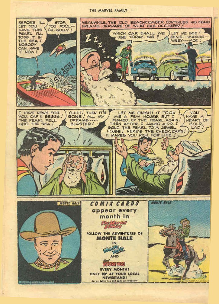 Read online The Marvel Family comic -  Issue #29 - 32
