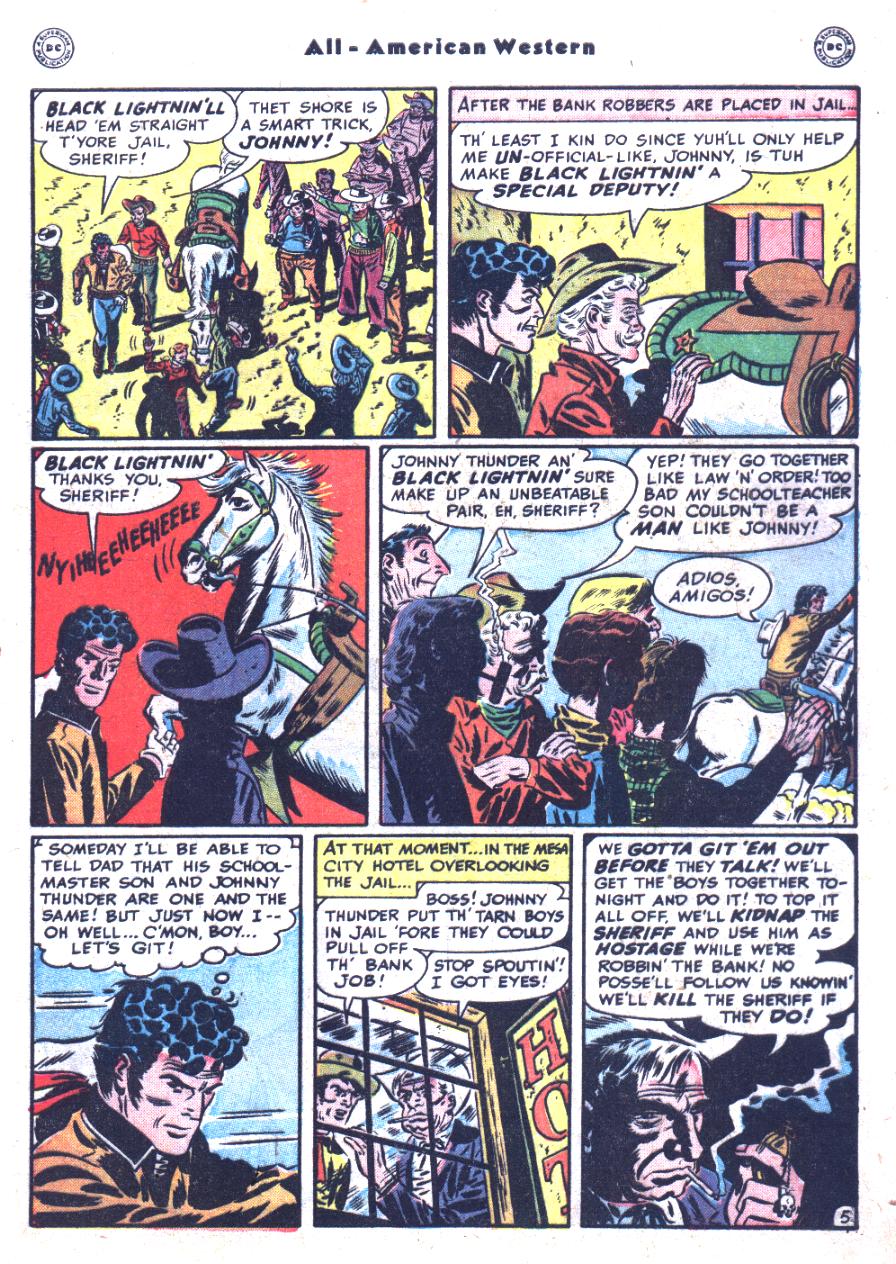 Read online All-American Western comic -  Issue #106 - 7