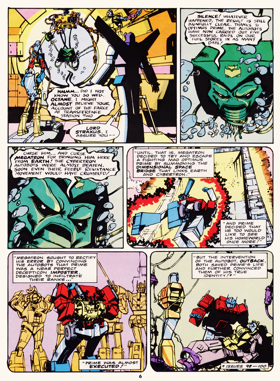 Read online The Transformers (UK) comic -  Issue #103 - 6