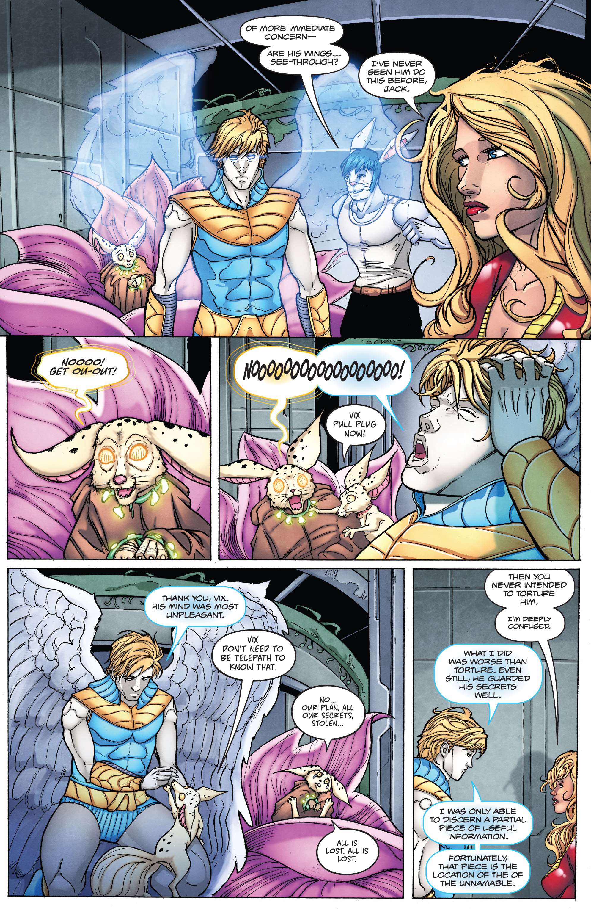 Read online Barbarella: The Center Cannot Hold comic -  Issue #4 - 10