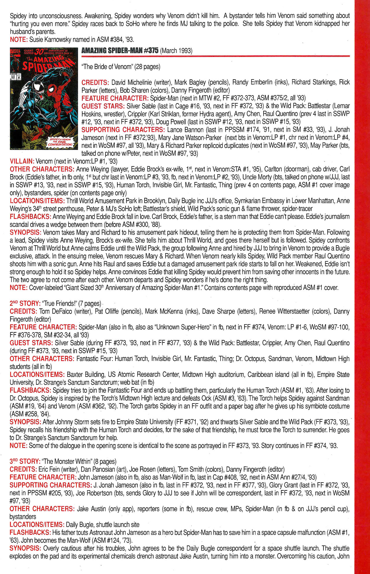 Read online Official Index to the Marvel Universe comic -  Issue #9 - 7