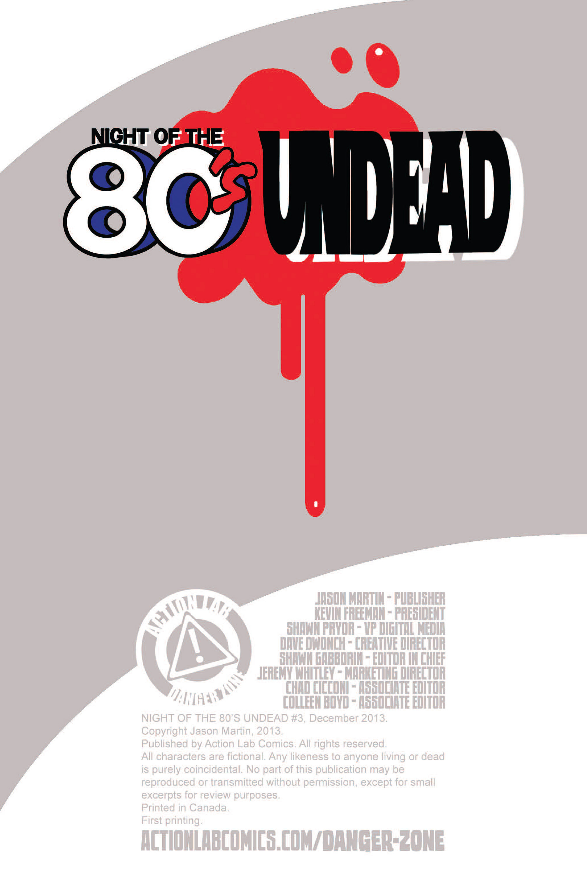Read online Night of the 80's Undead comic -  Issue # TPB - 65