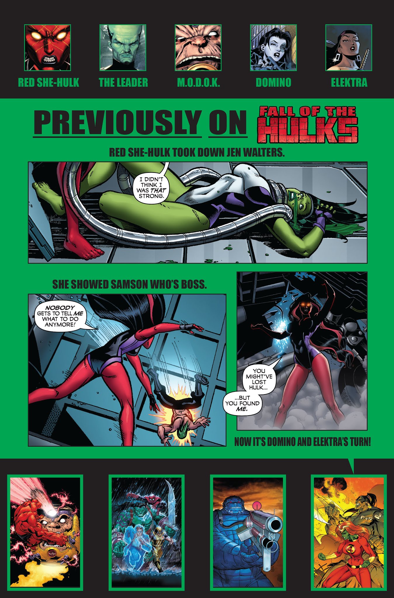 Read online The Incredible Hulks: Fall of the Hulks comic -  Issue # TPB (Part 2) - 38