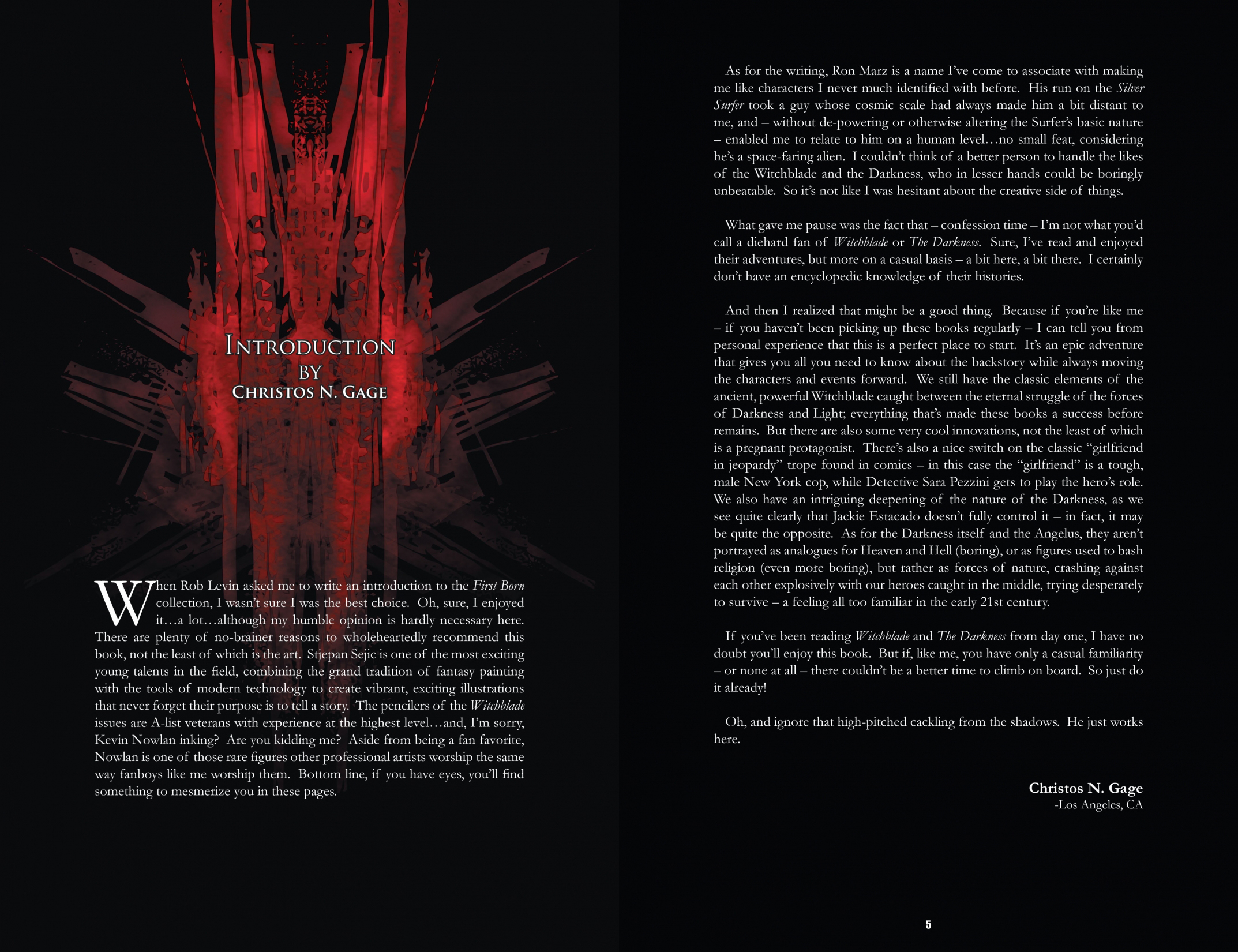 Read online First Born comic -  Issue # TPB - 4