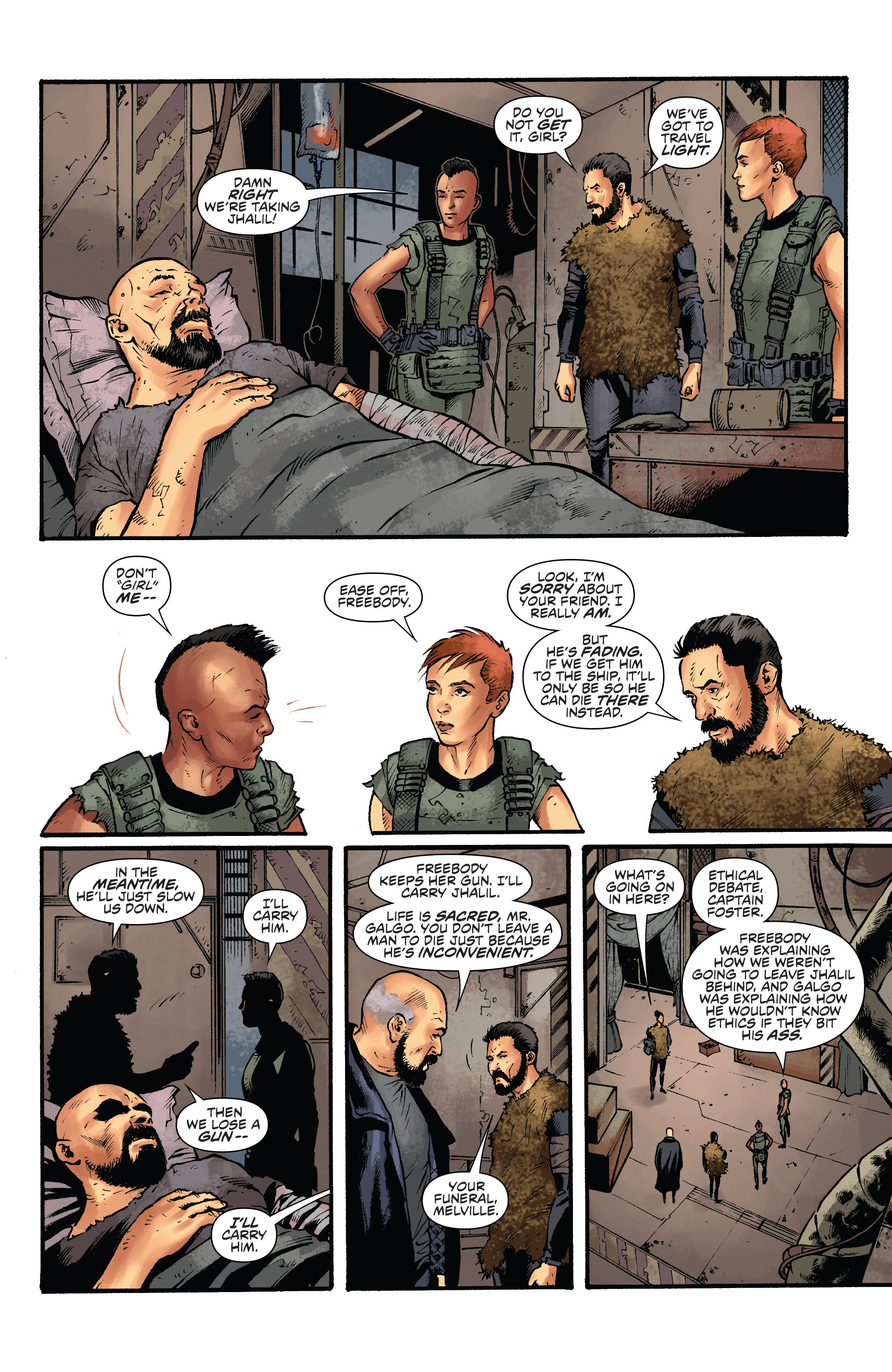 Read online Prometheus: Life and Death comic -  Issue #4 - 4