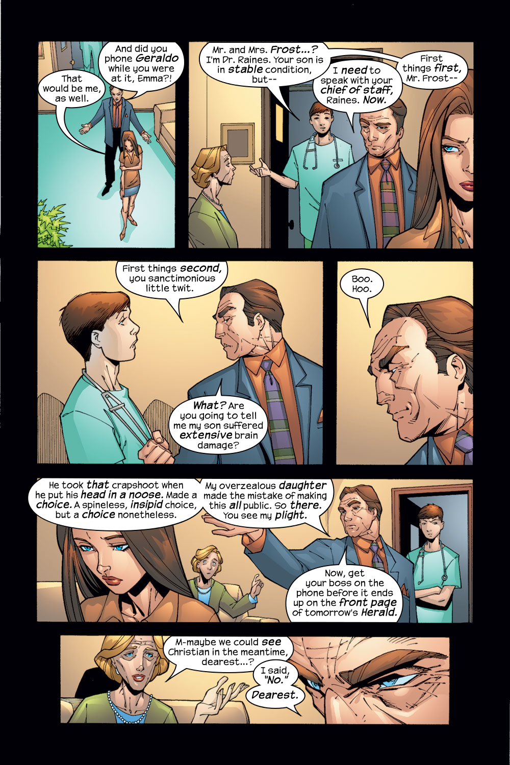 Read online Emma Frost comic -  Issue #6 - 4