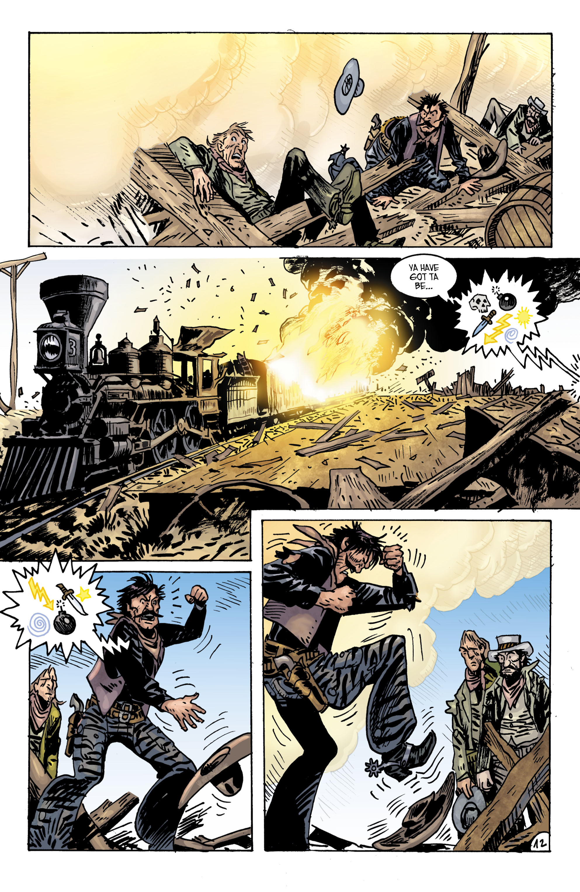 Read online Jonah Hex (2006) comic -  Issue #30 - 13