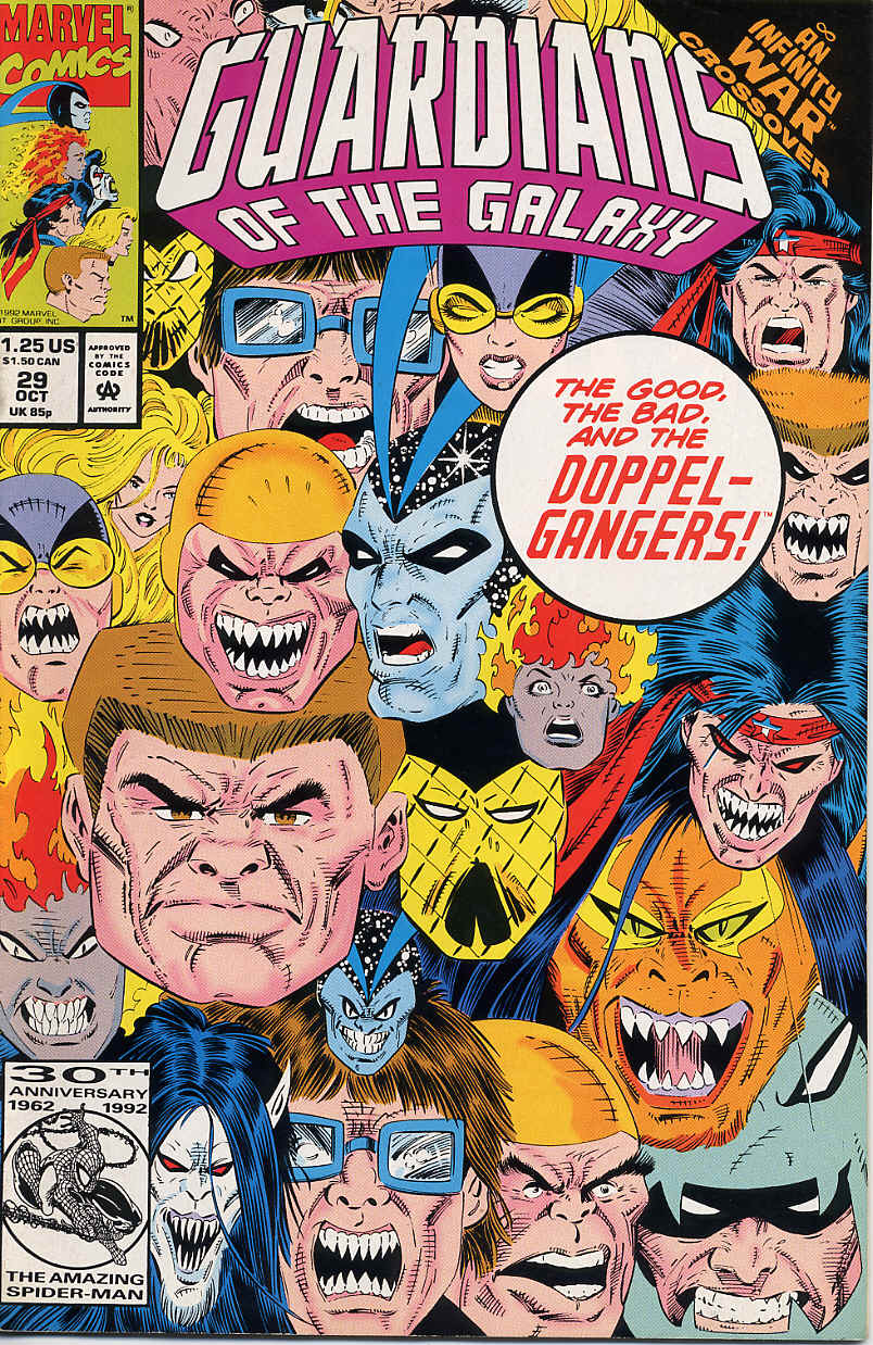 Read online Guardians of the Galaxy (1990) comic -  Issue #29 - 1