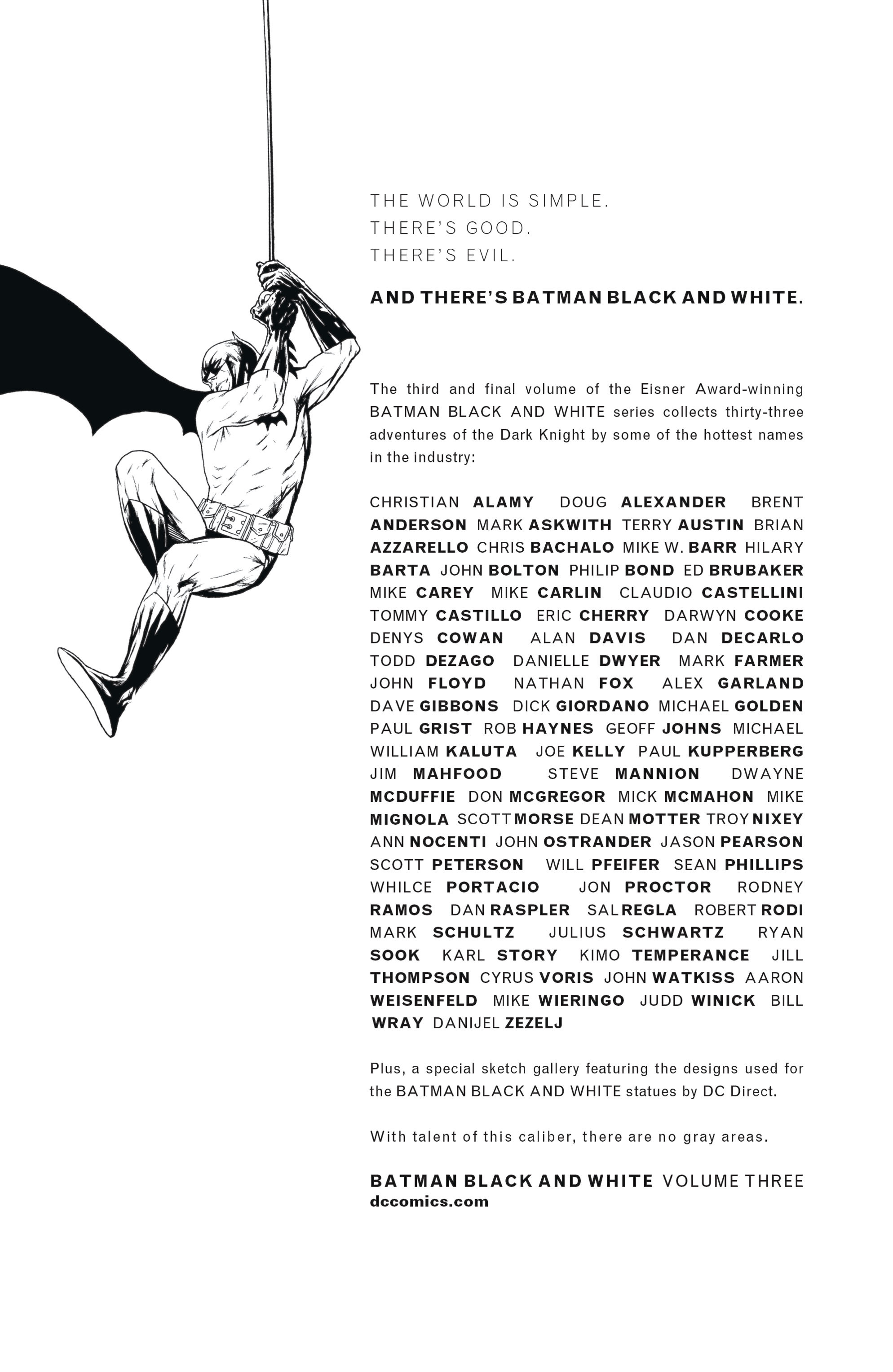 Read online Batman Black and White comic -  Issue # (1996) _TPB 3 (Part 3) - 80
