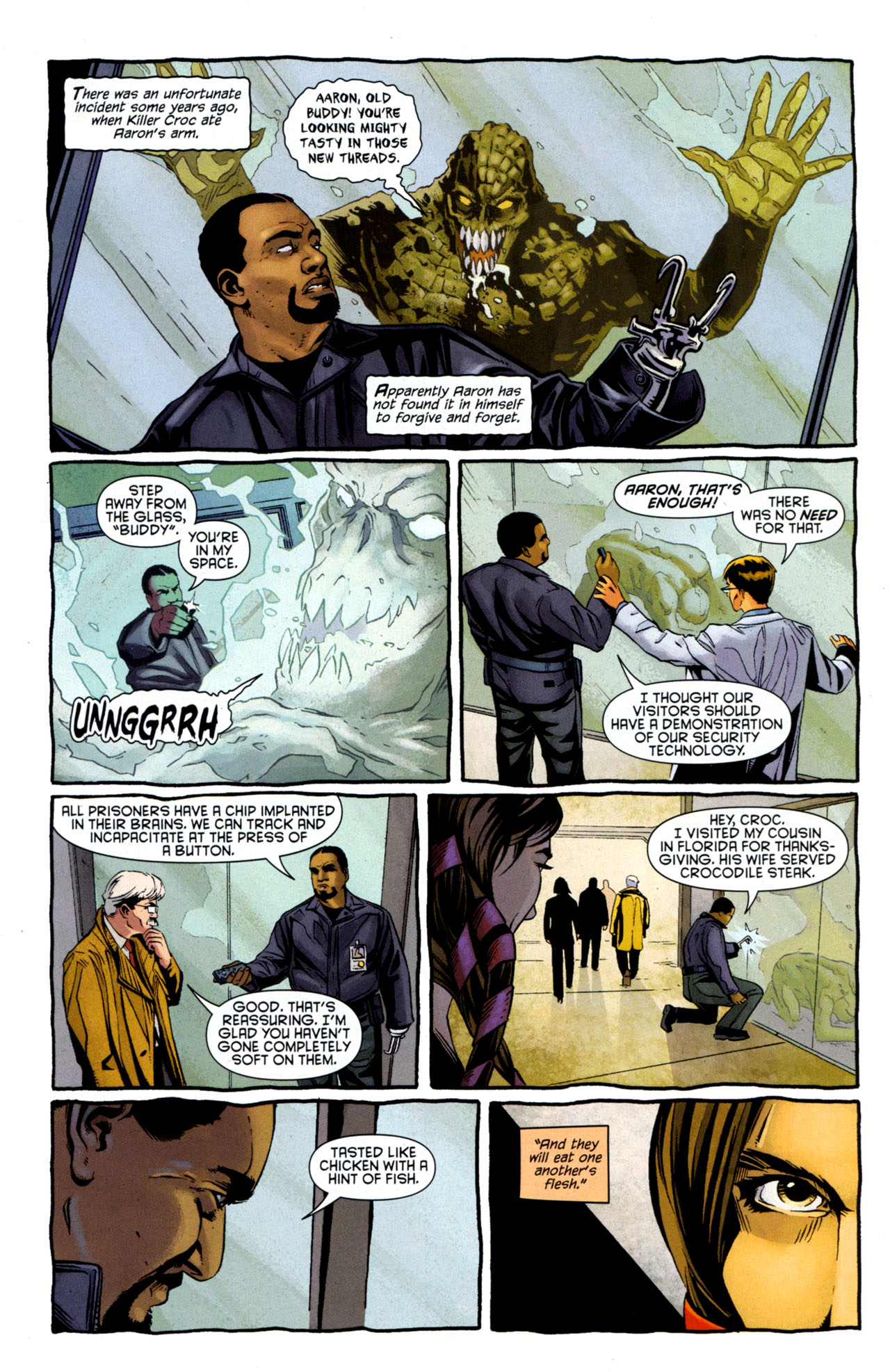 Read online Arkham Reborn comic -  Issue #1 - 6
