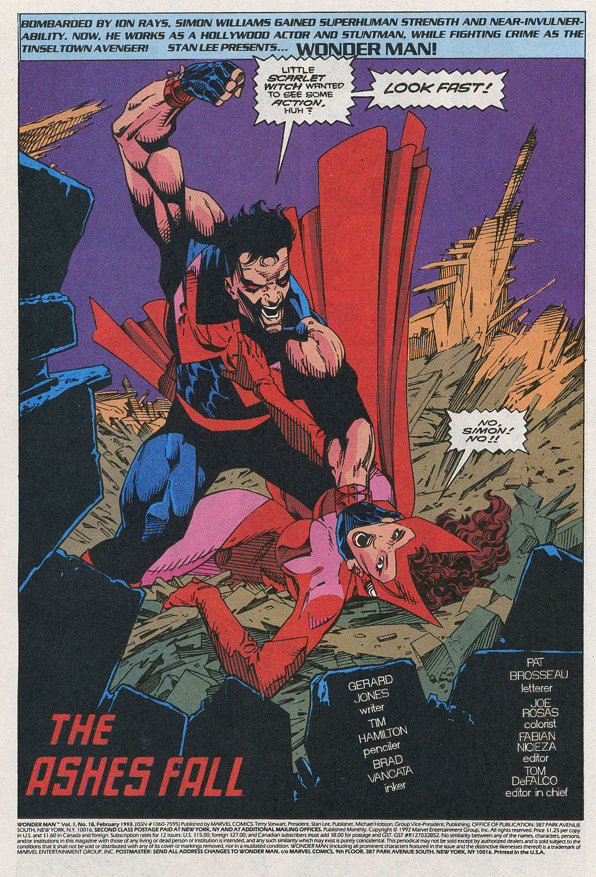 Read online Wonder Man (1991) comic -  Issue #18 - 2