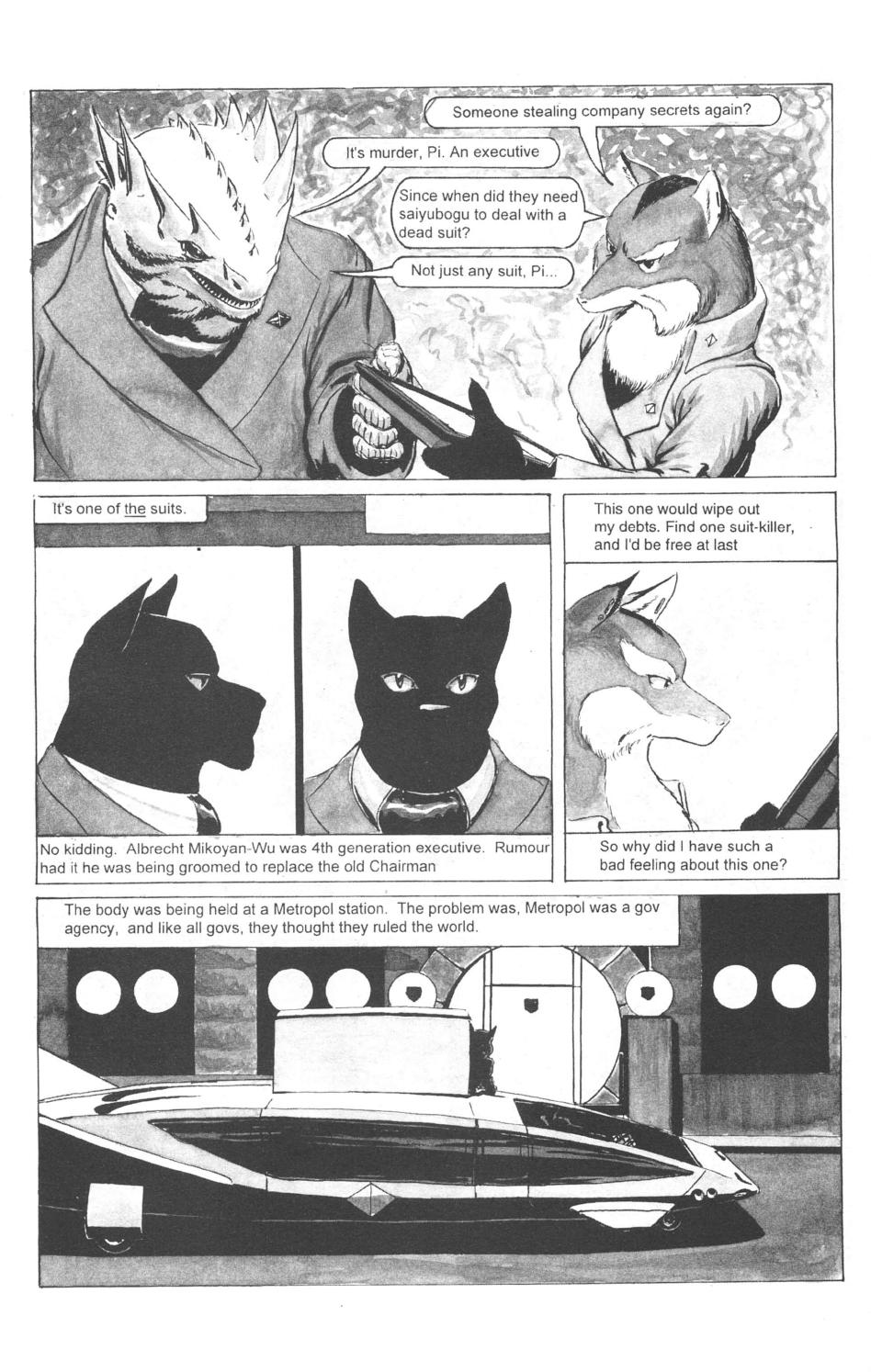 Read online Zaibatsu Tears comic -  Issue #1 - 10