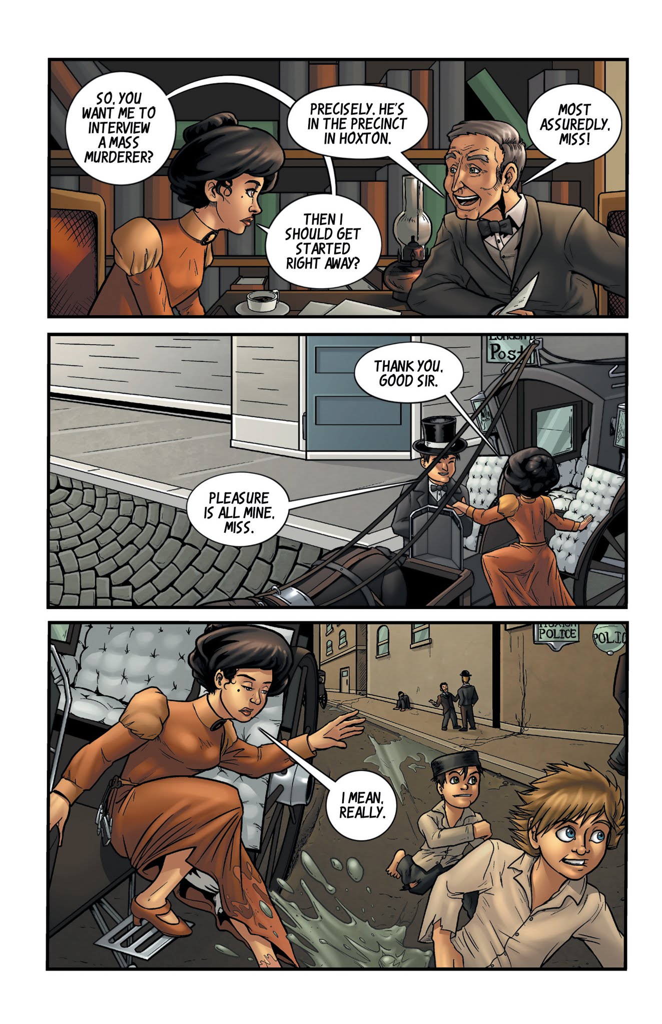 Read online The Trials and Tribulations of Miss Tilney comic -  Issue #1 - 5