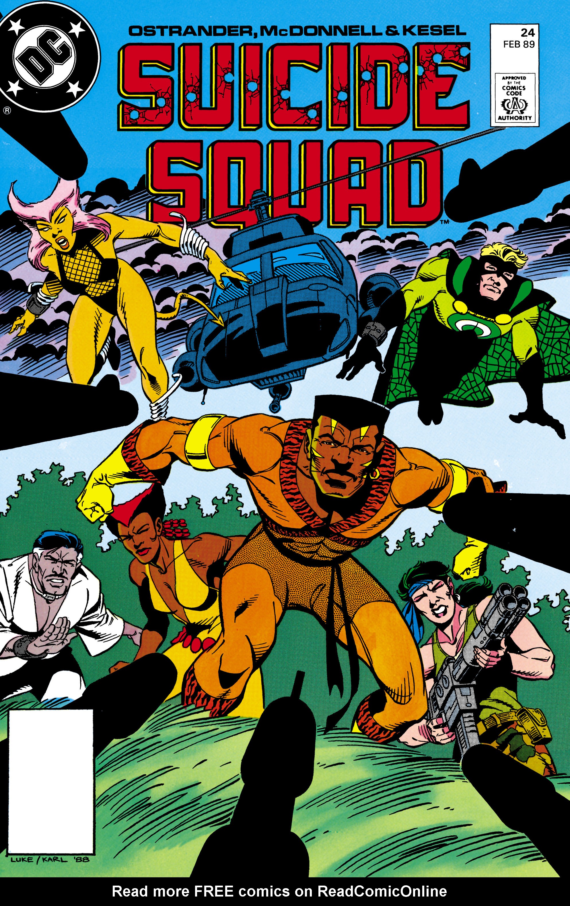 Read online Suicide Squad (1987) comic -  Issue #24 - 1