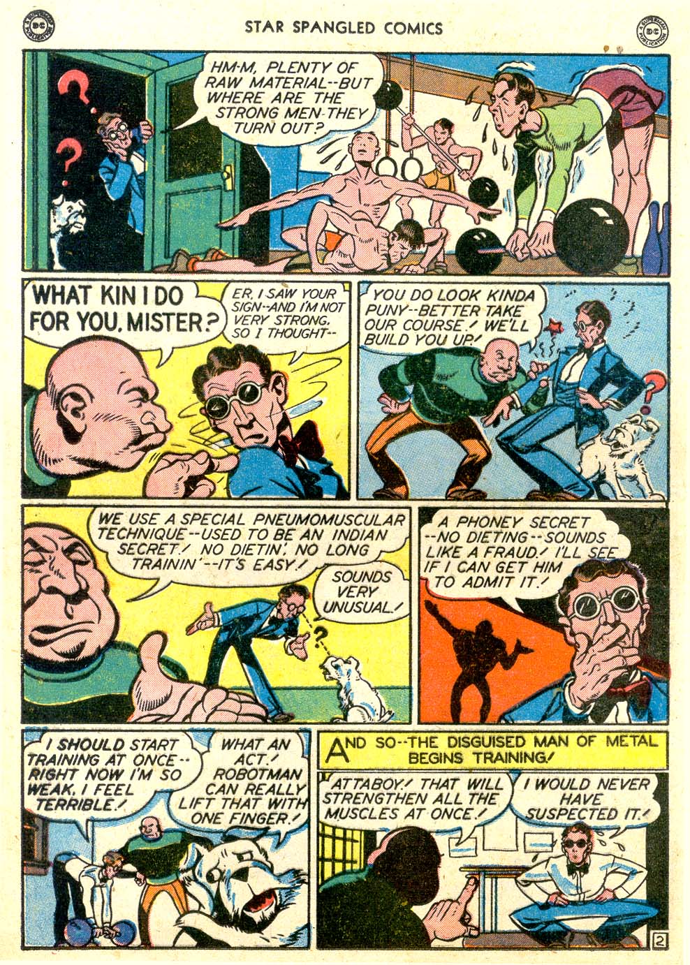 Read online Star Spangled Comics comic -  Issue #70 - 16