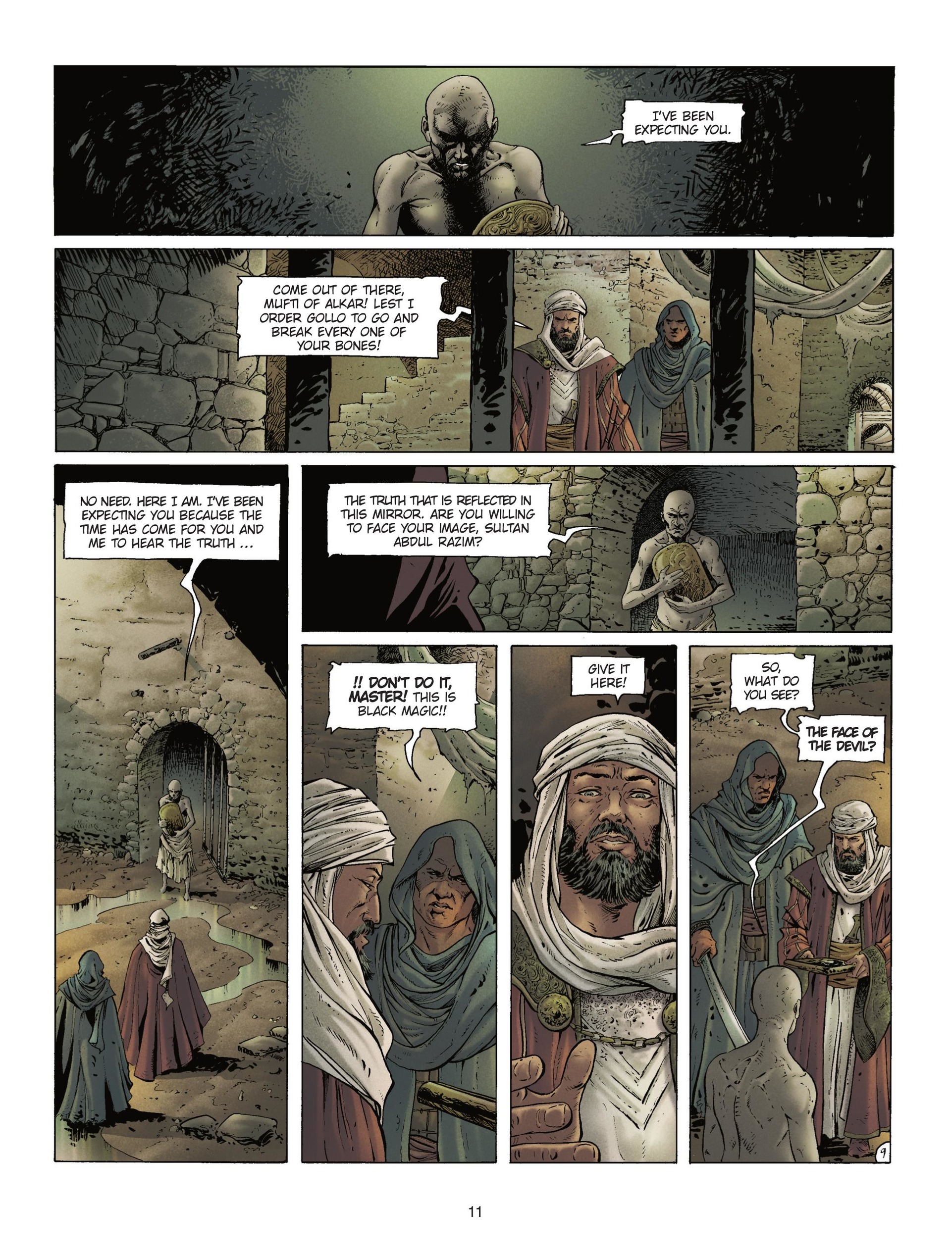 Read online Crusade (2021) comic -  Issue #8 - 13