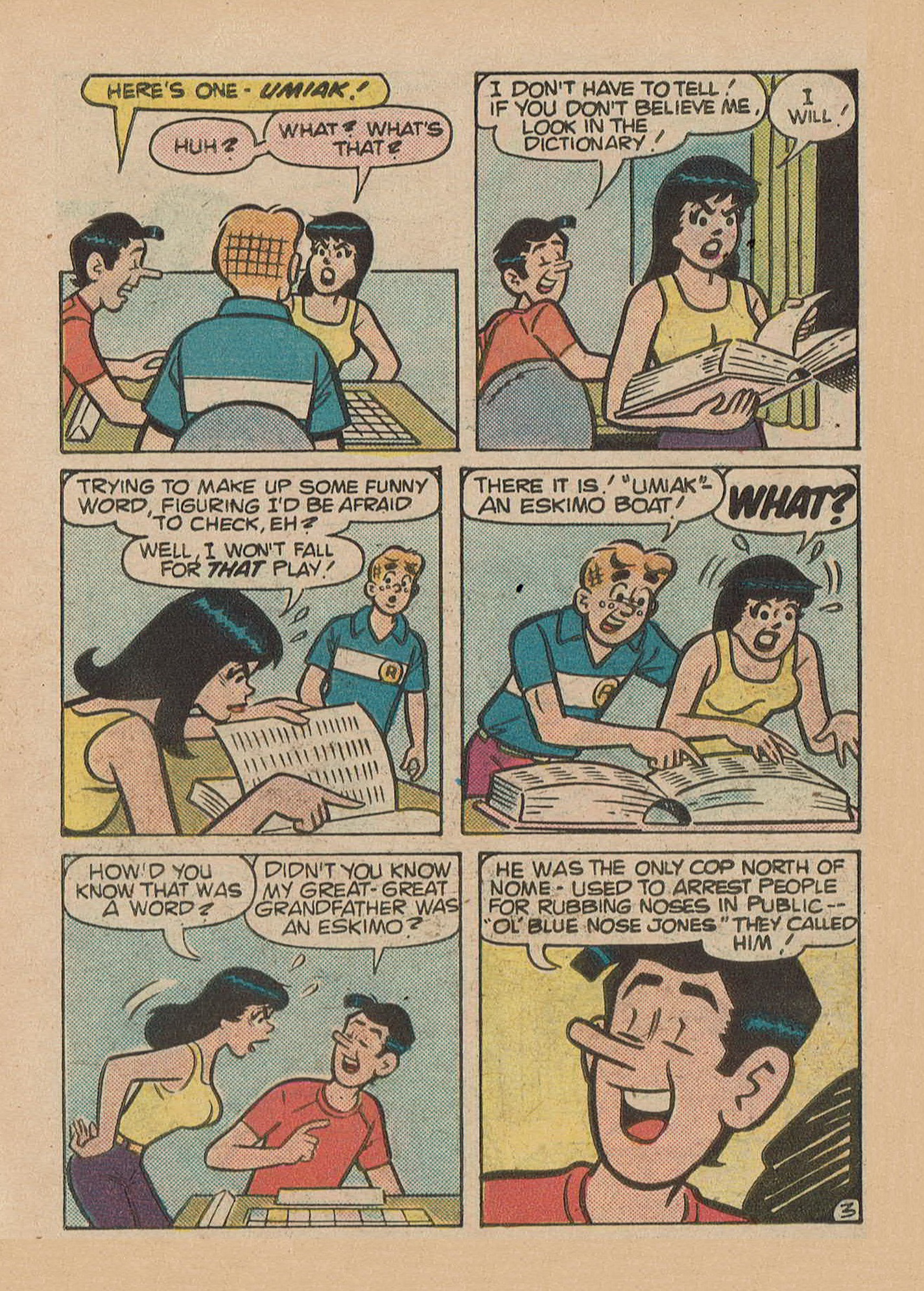 Read online Archie Annual Digest Magazine comic -  Issue #53 - 127