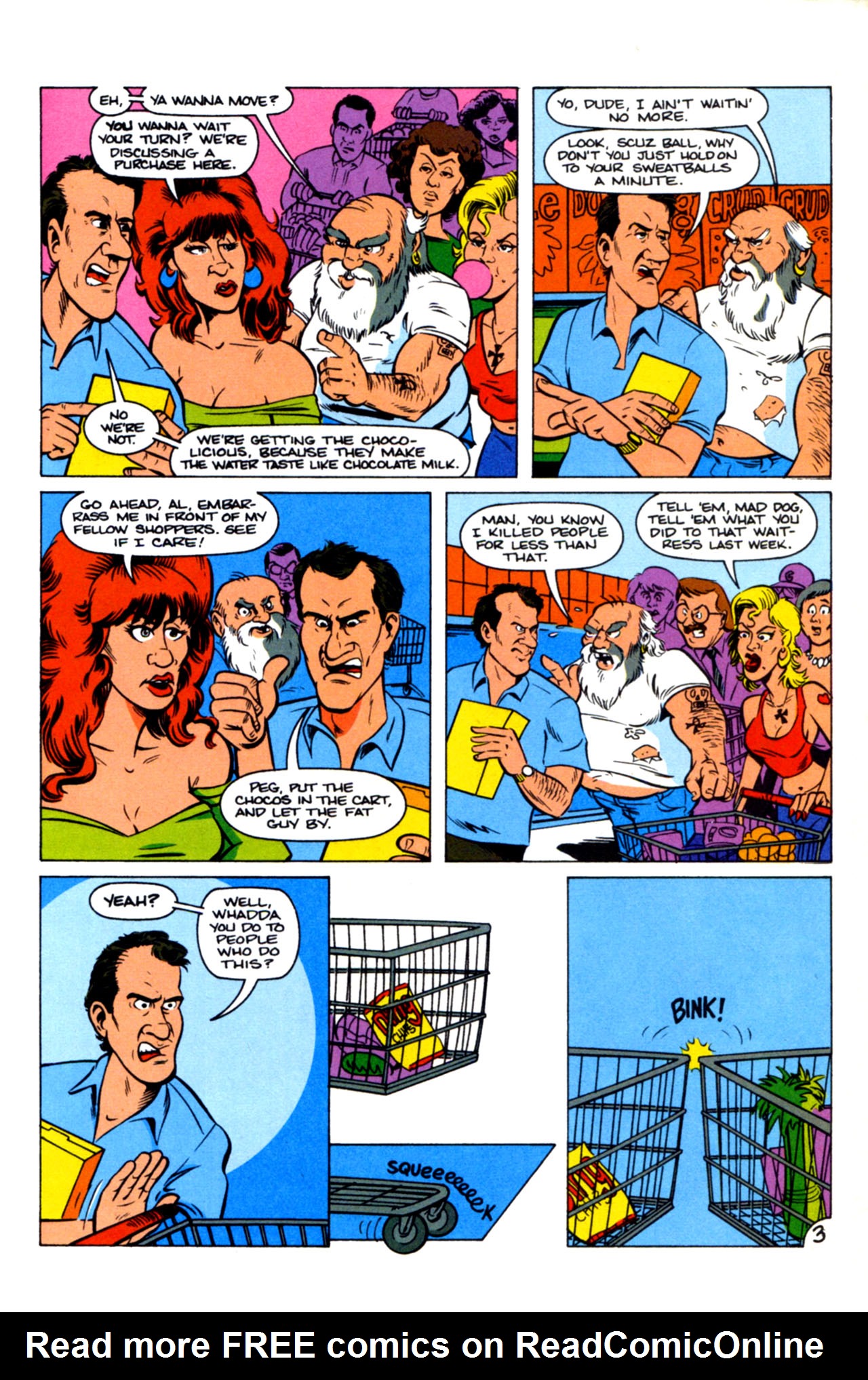 Read online Married... with Children (1990) comic -  Issue #4 - 5