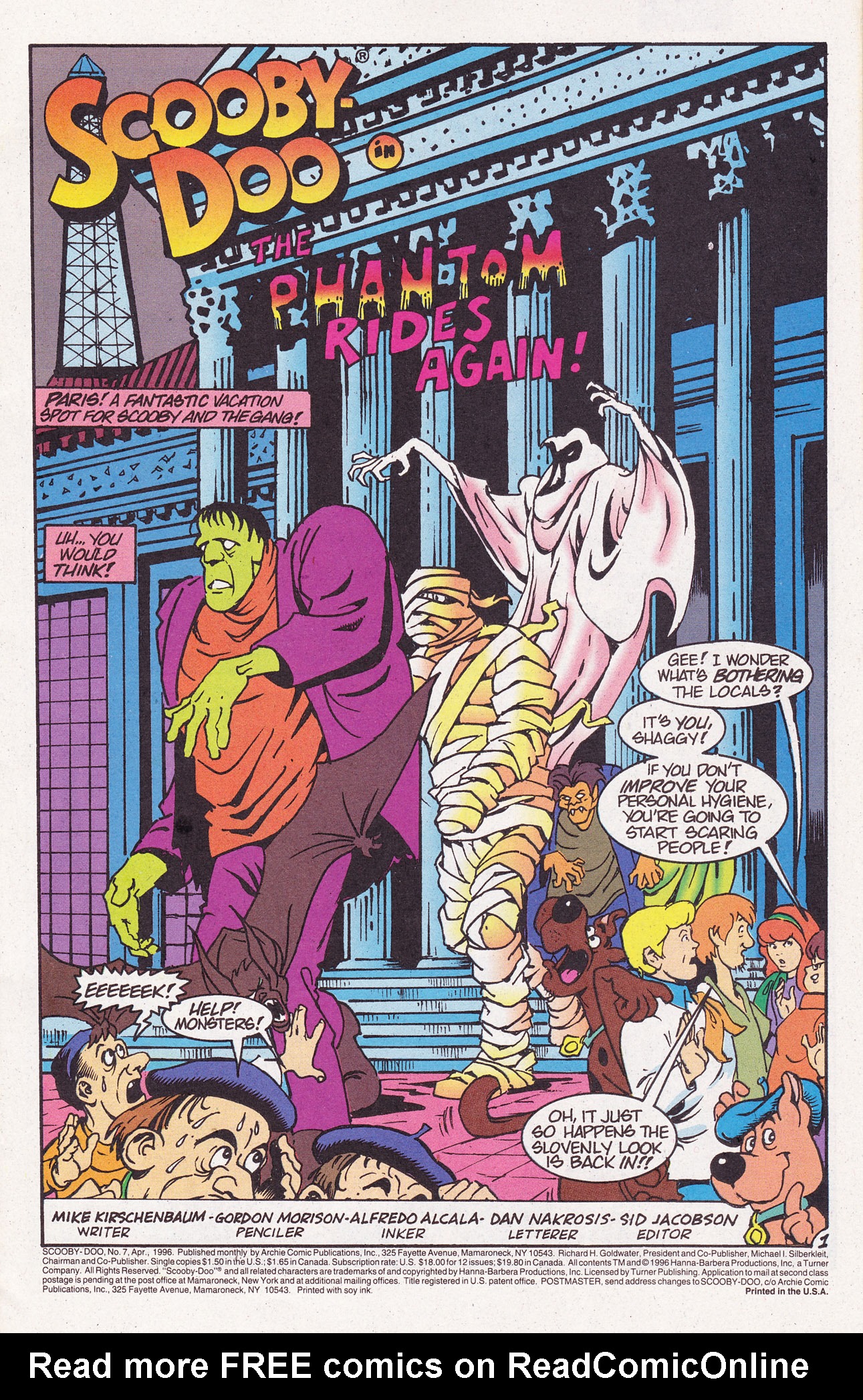 Read online Scooby-Doo (1995) comic -  Issue #7 - 3